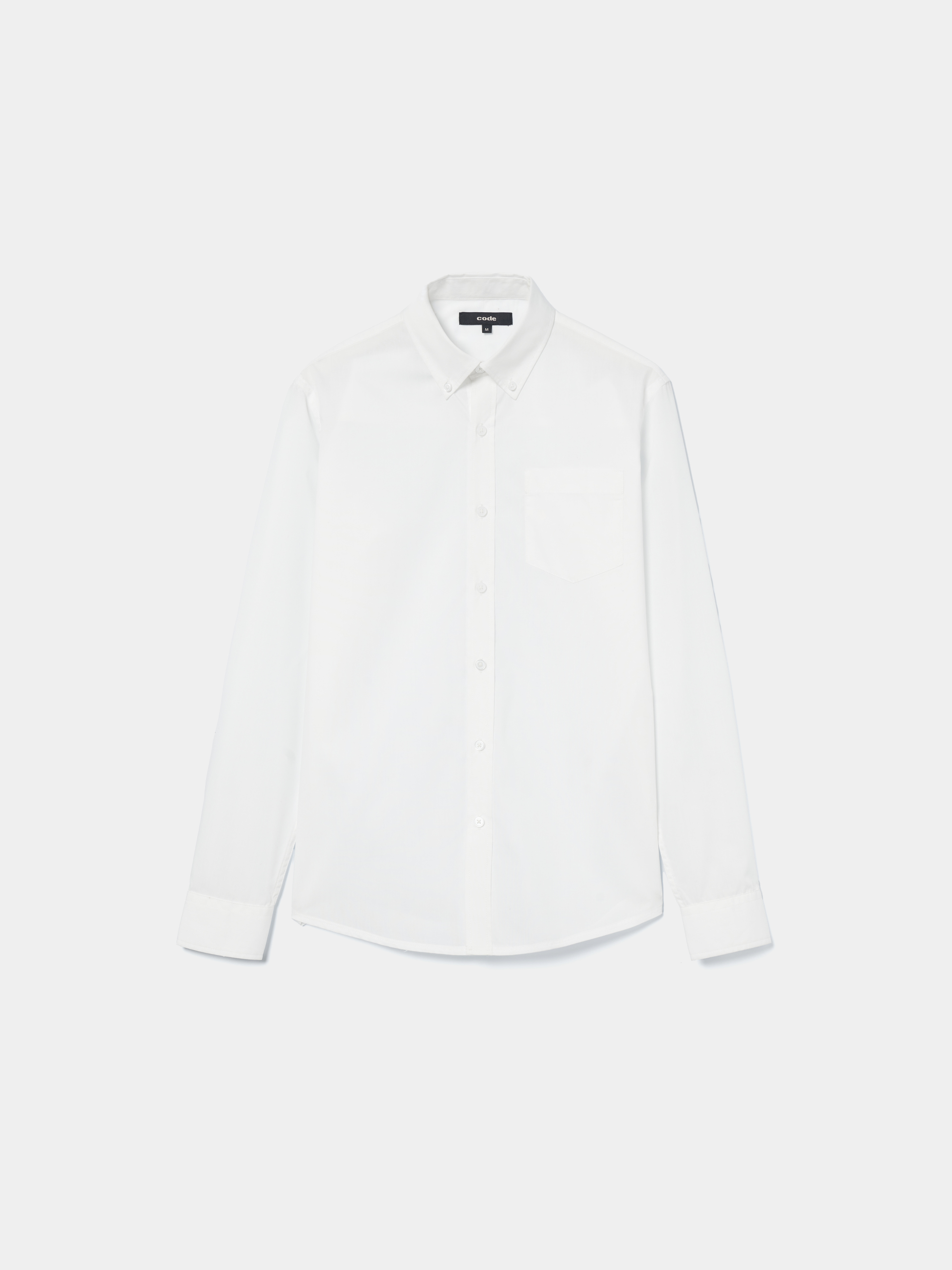 Camisa clássica lisa