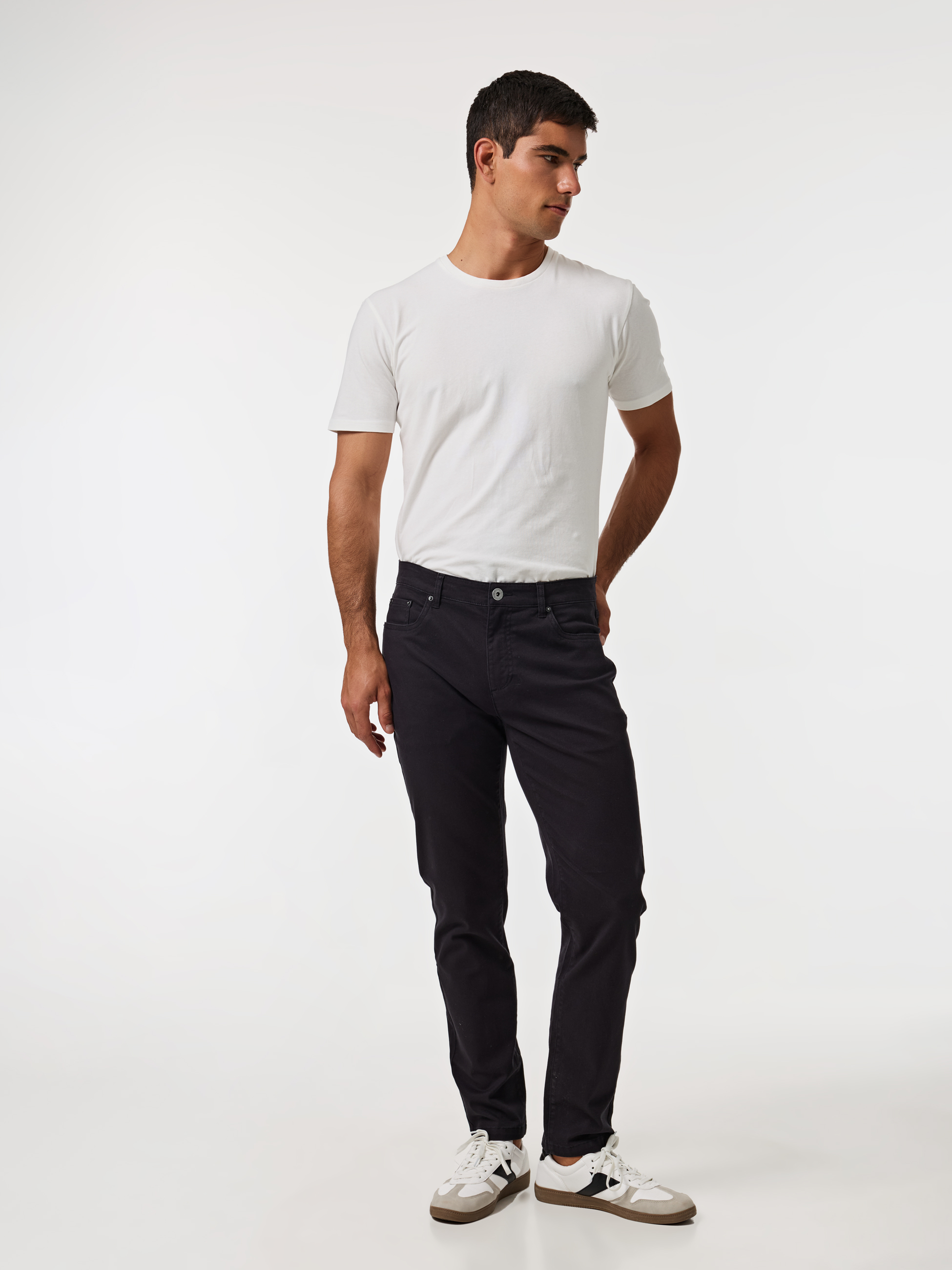 Calças slim fit