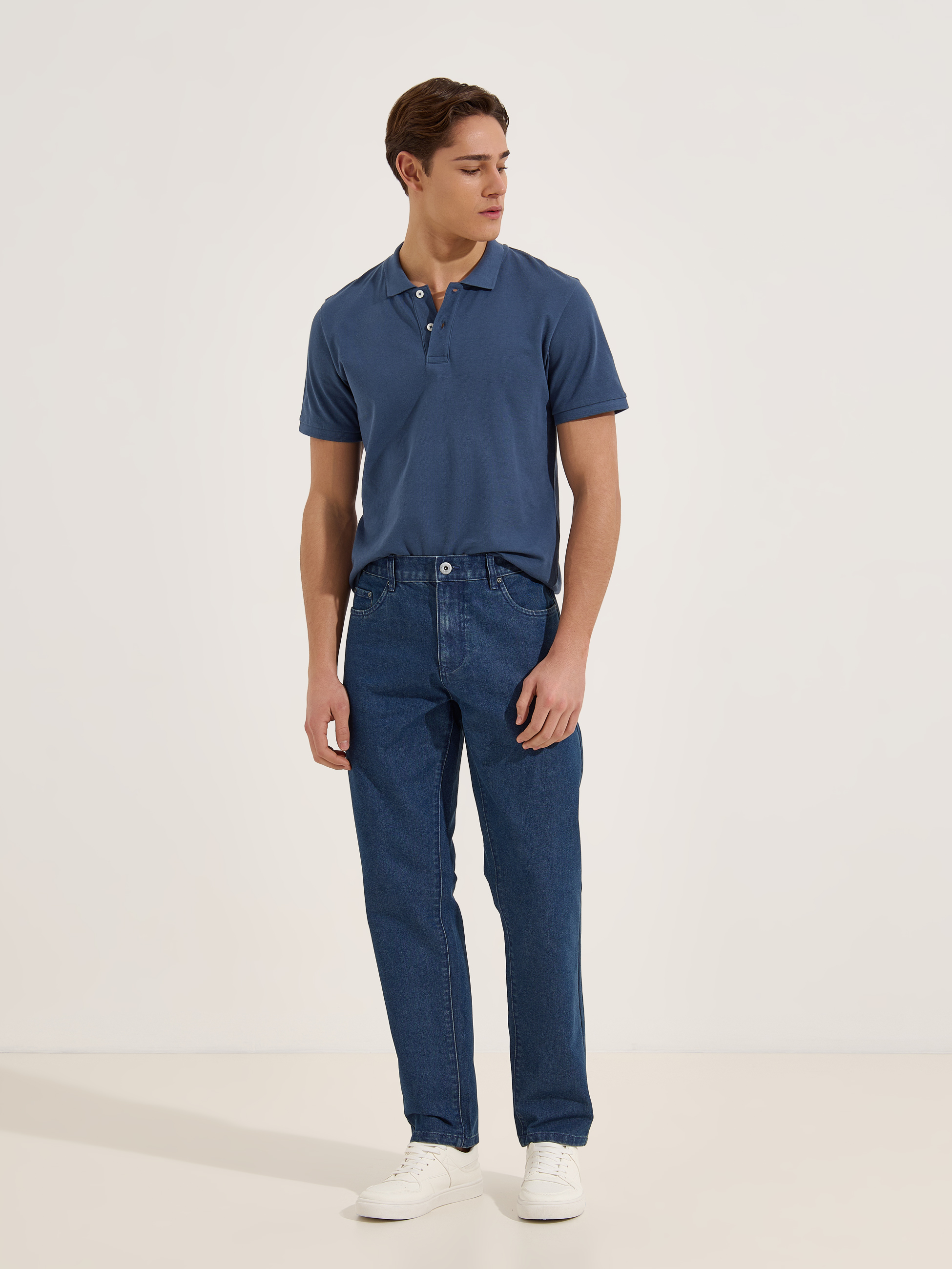 Calças de ganga regular