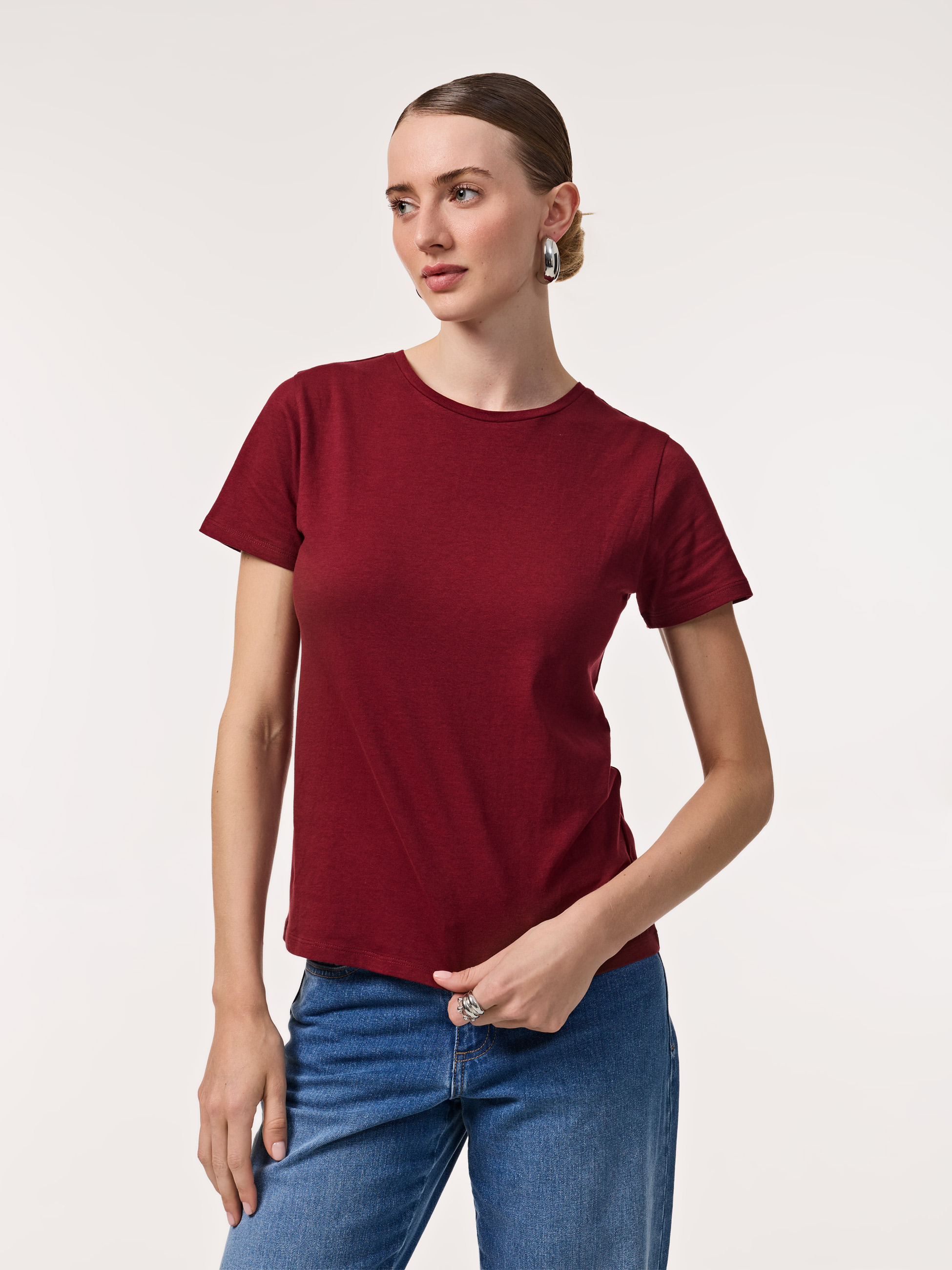 T-shirt 100% algodão