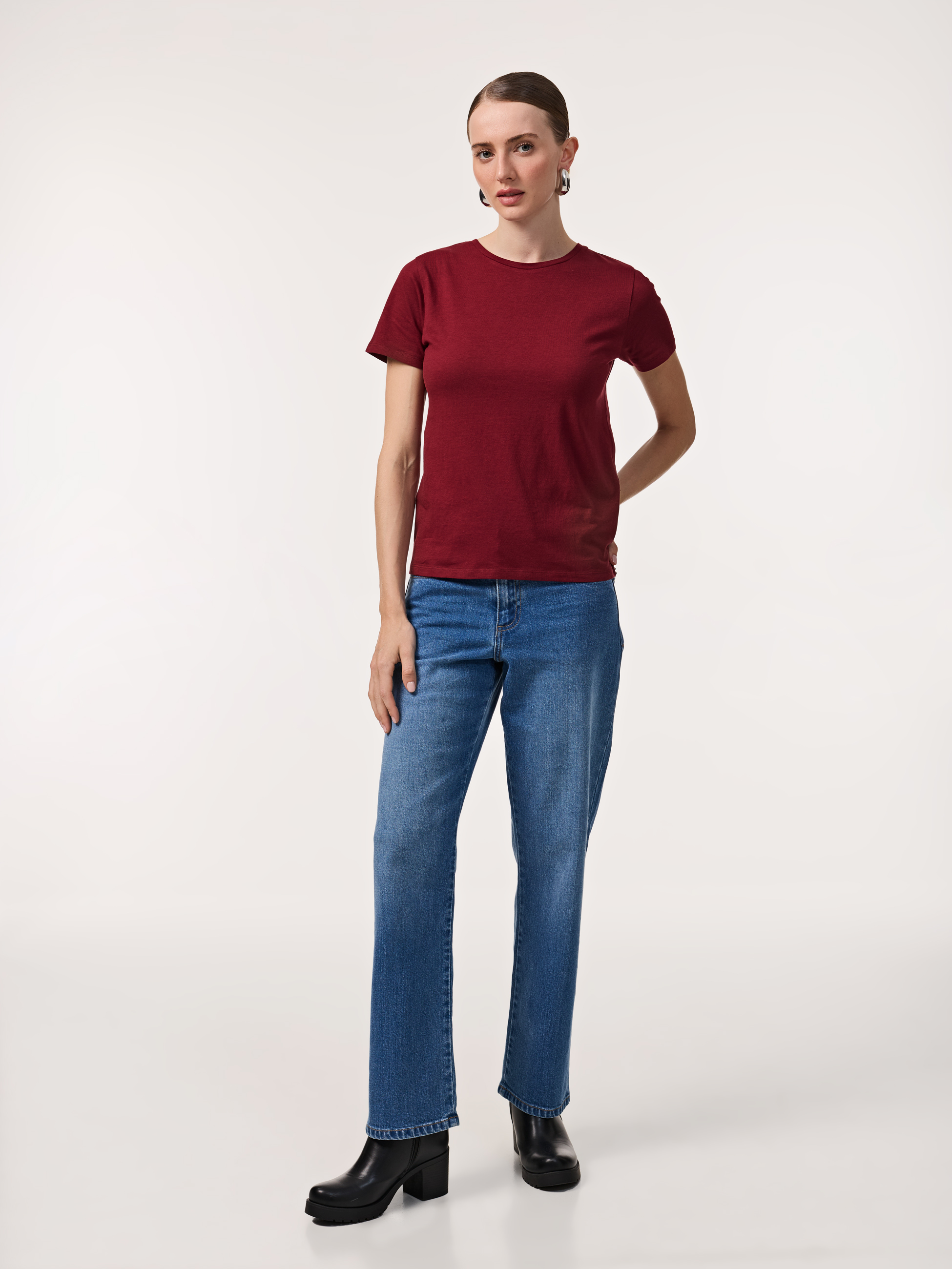 T-shirt 100% algodão