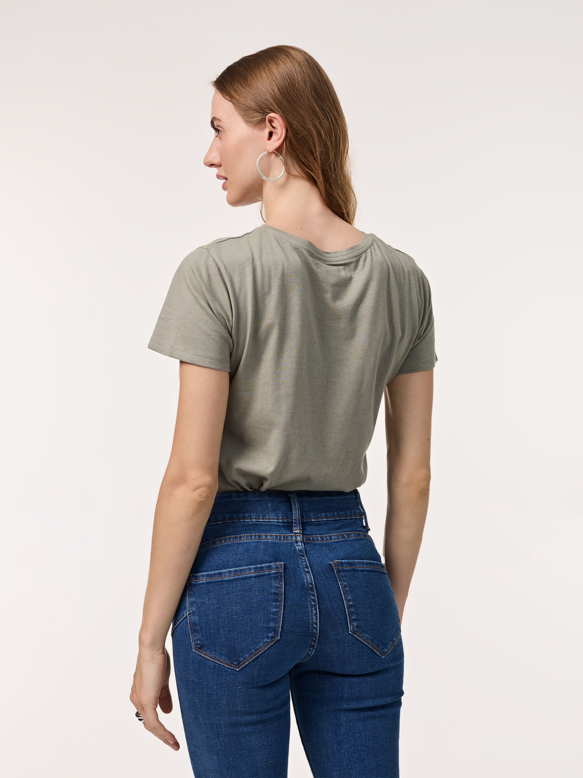 T-shirt 100% algodão