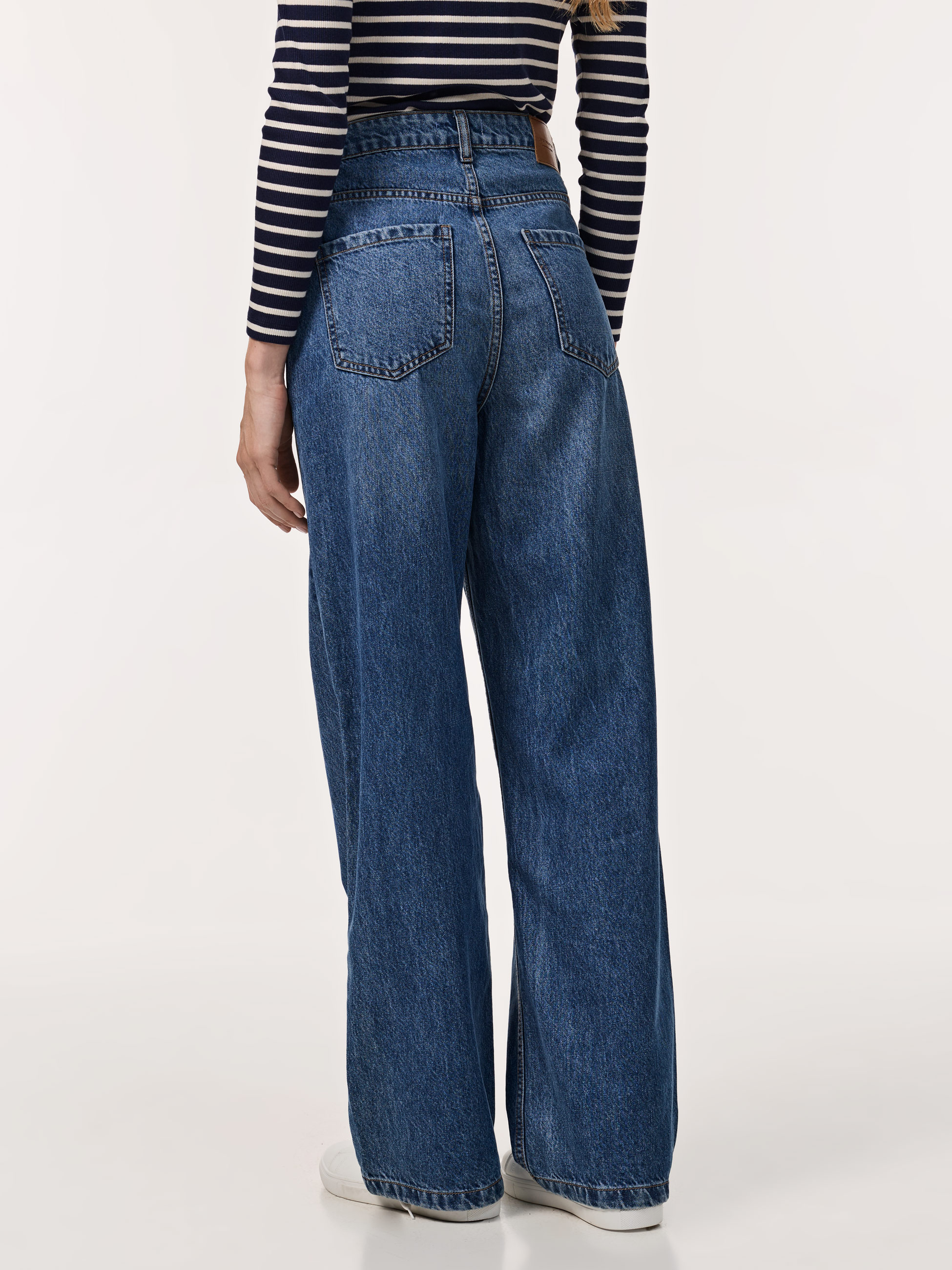 Calças de ganga wide leg