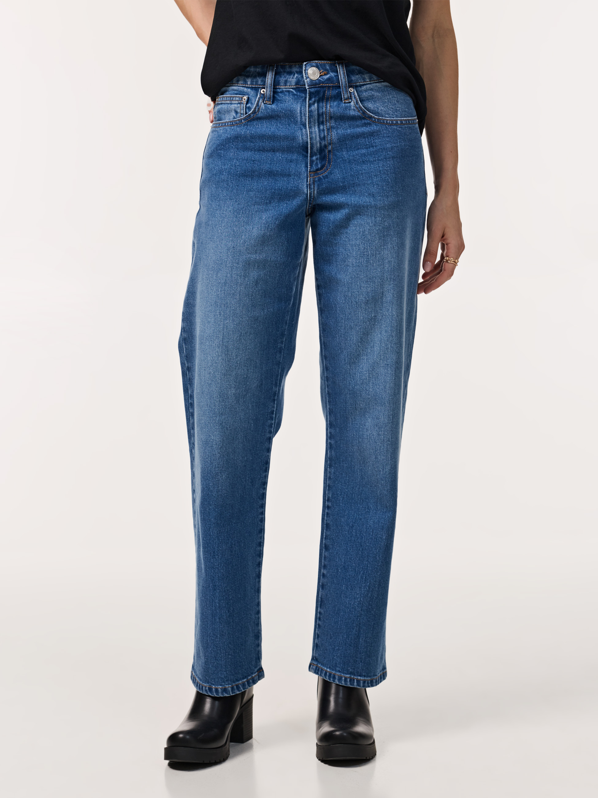 Calças de ganga straight