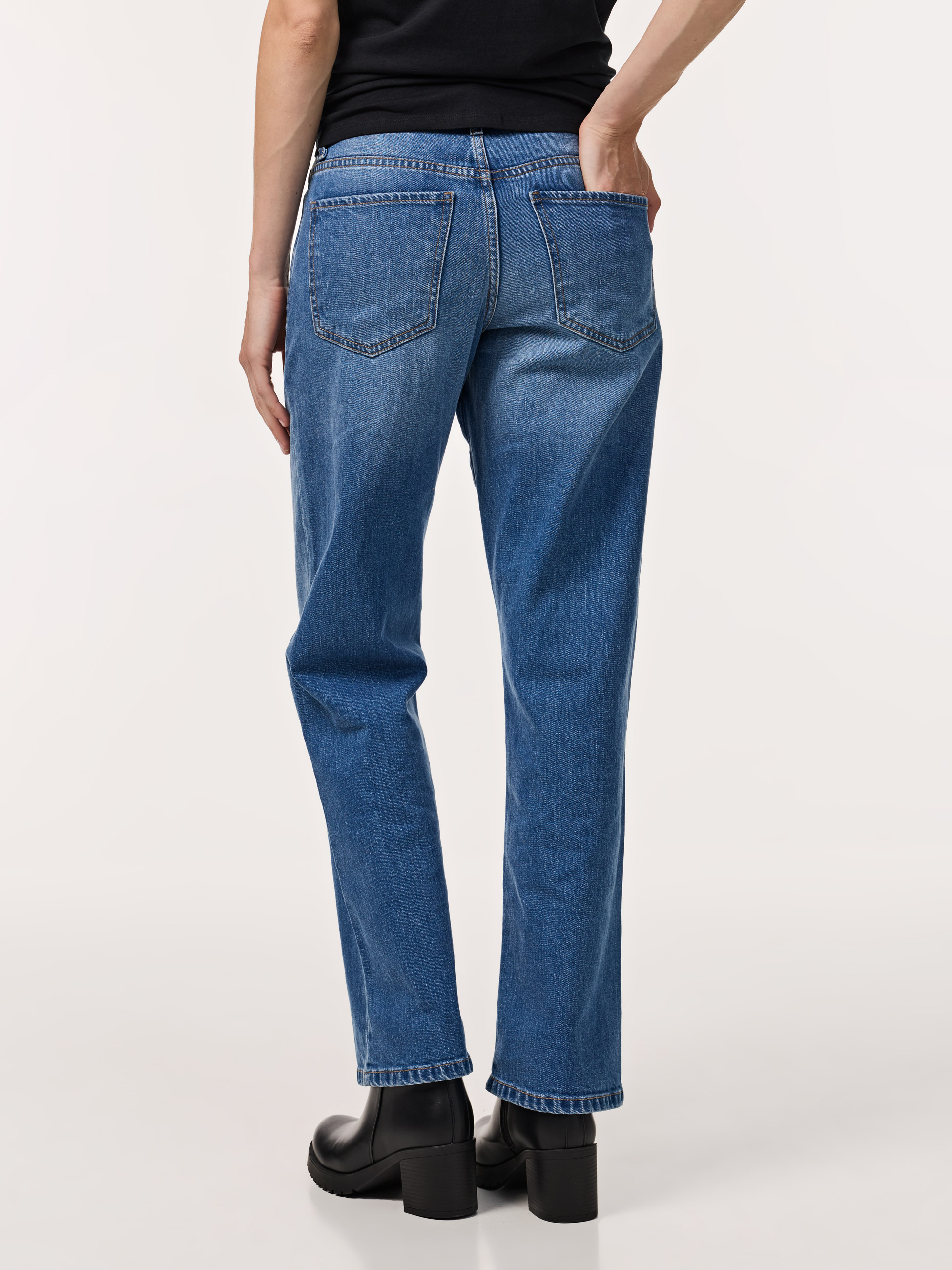 Calças de ganga straight