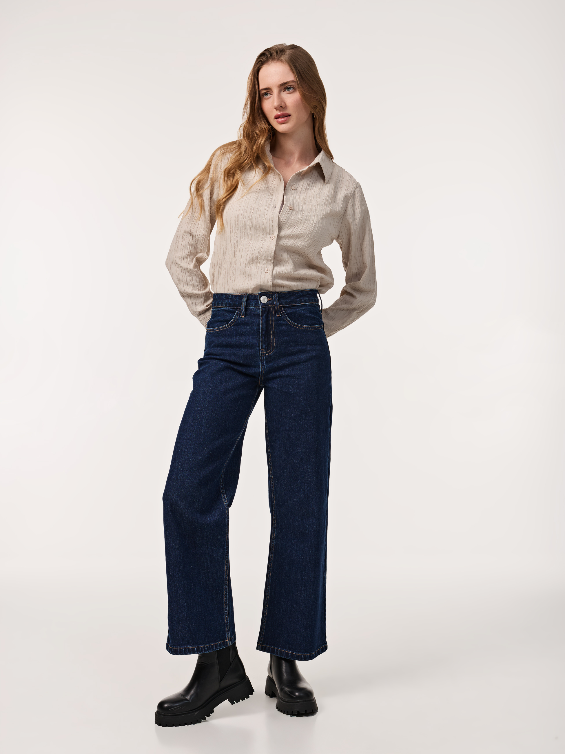 Calças de ganga marine