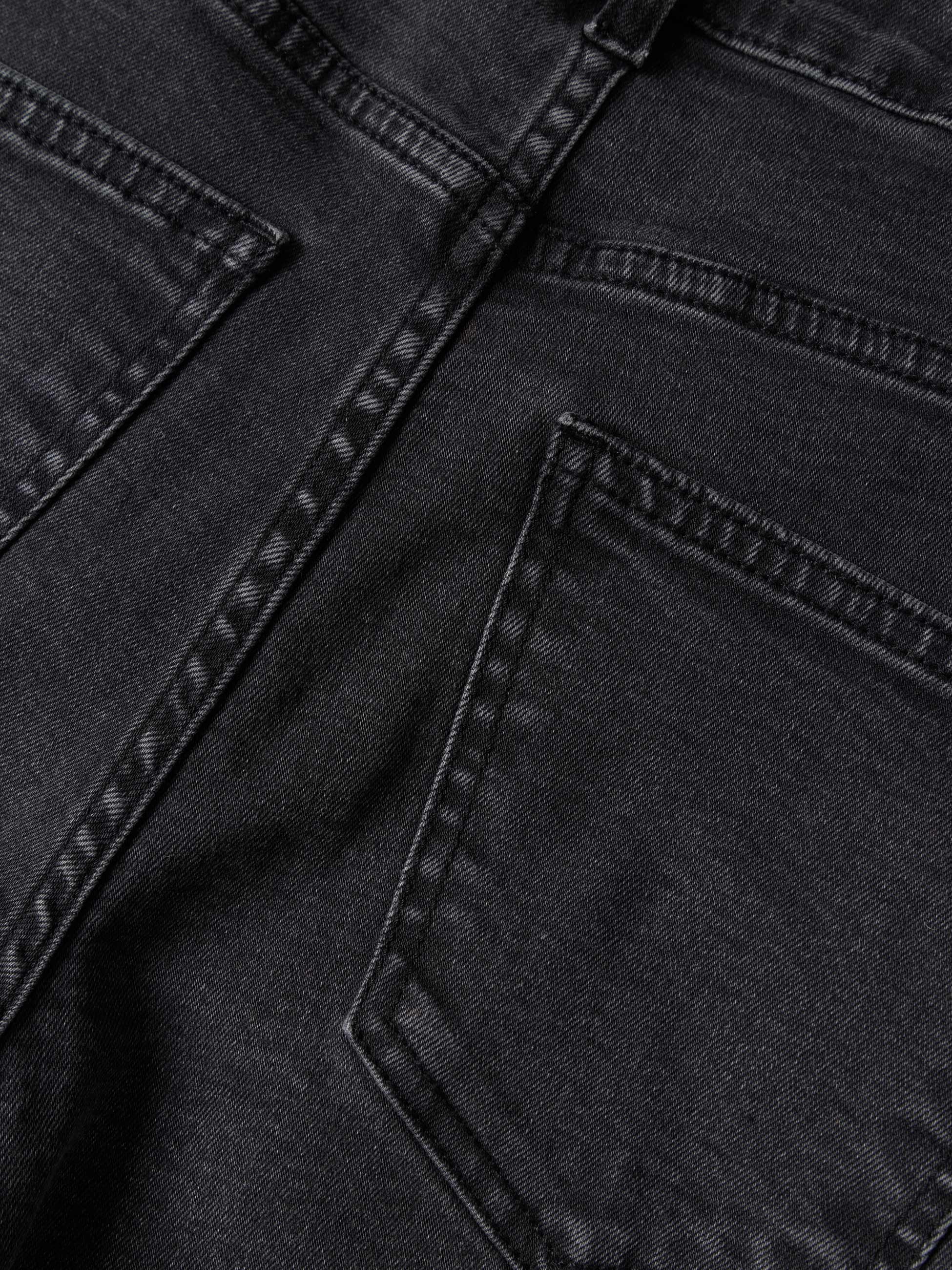 Calças de ganga flare cropped