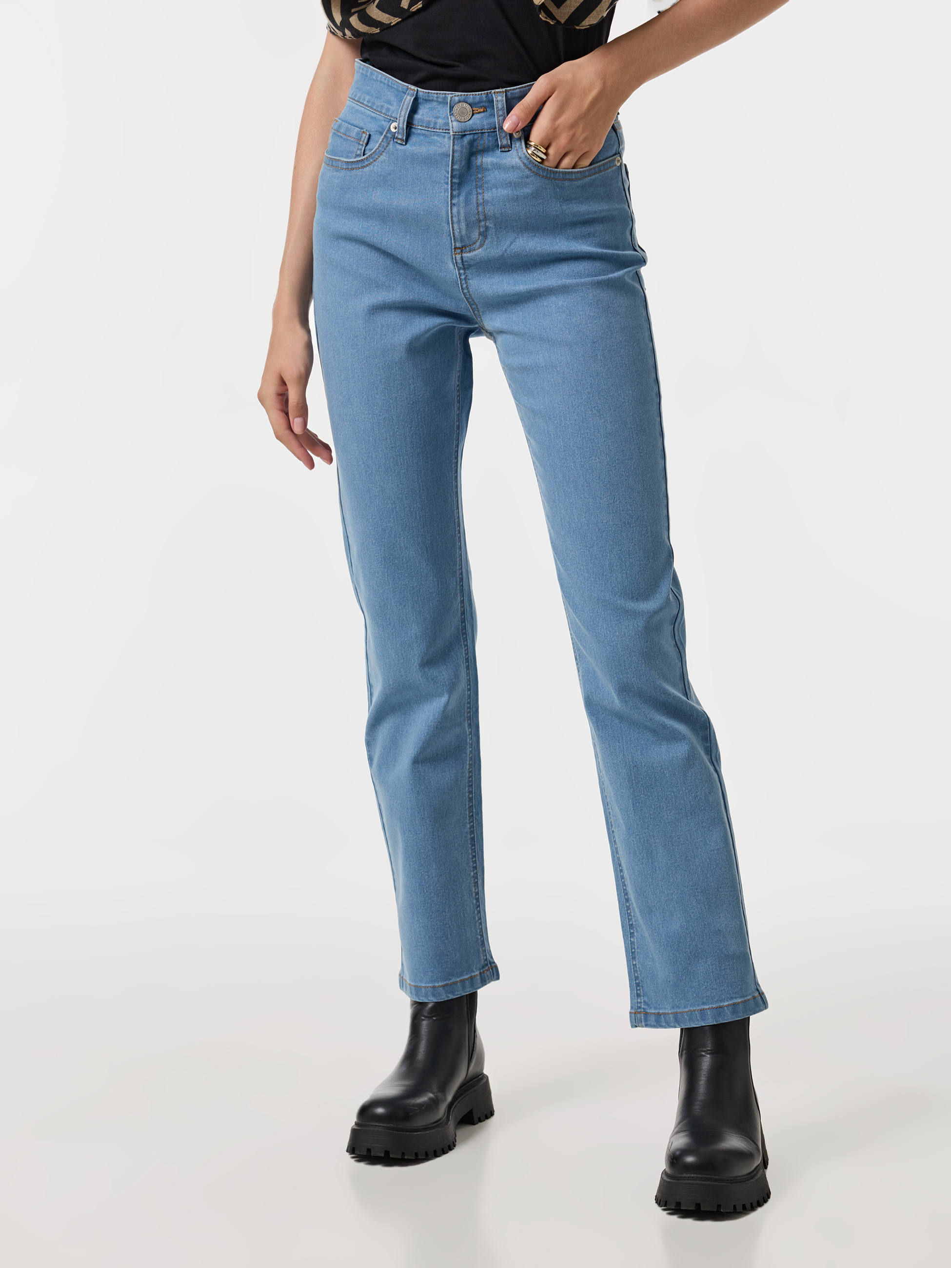 Calças de ganga regular