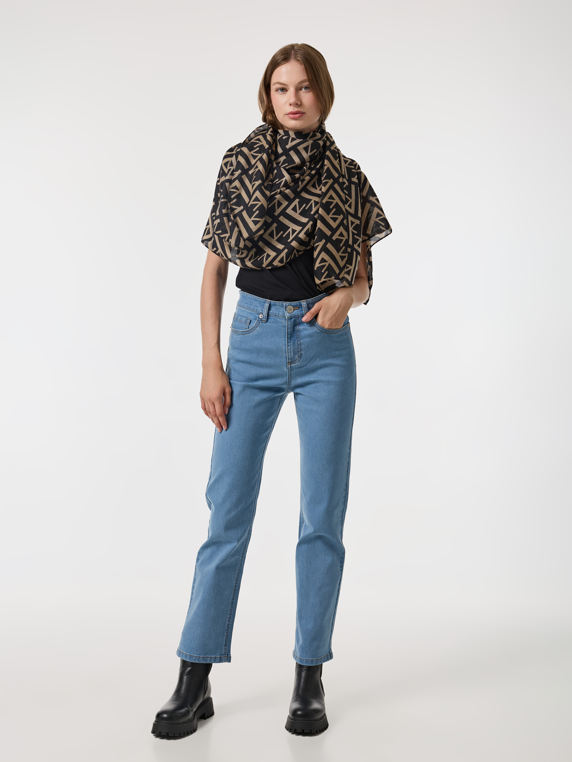 Calças de ganga regular