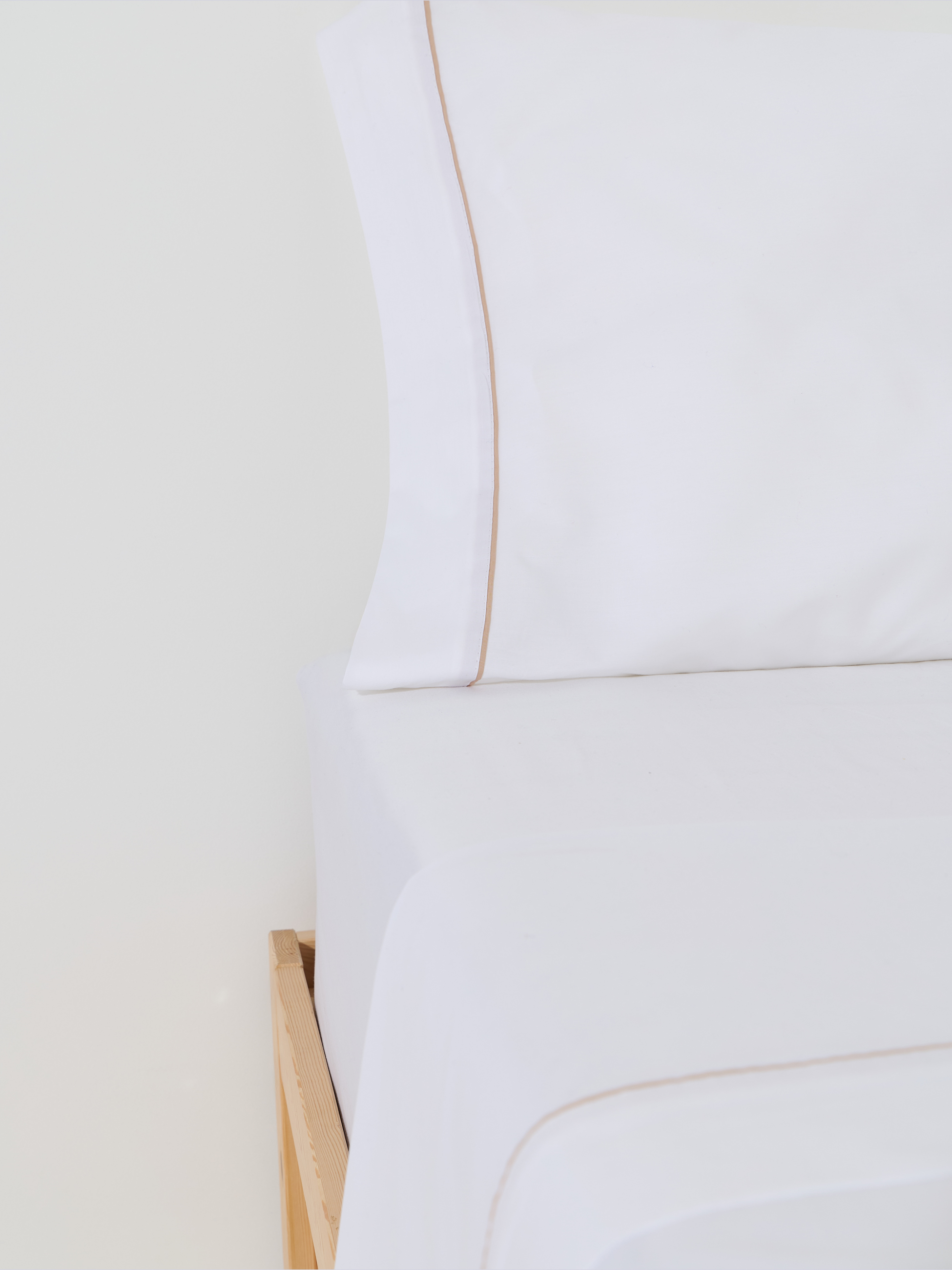 Conjunto de lençóis de solteiro em percal