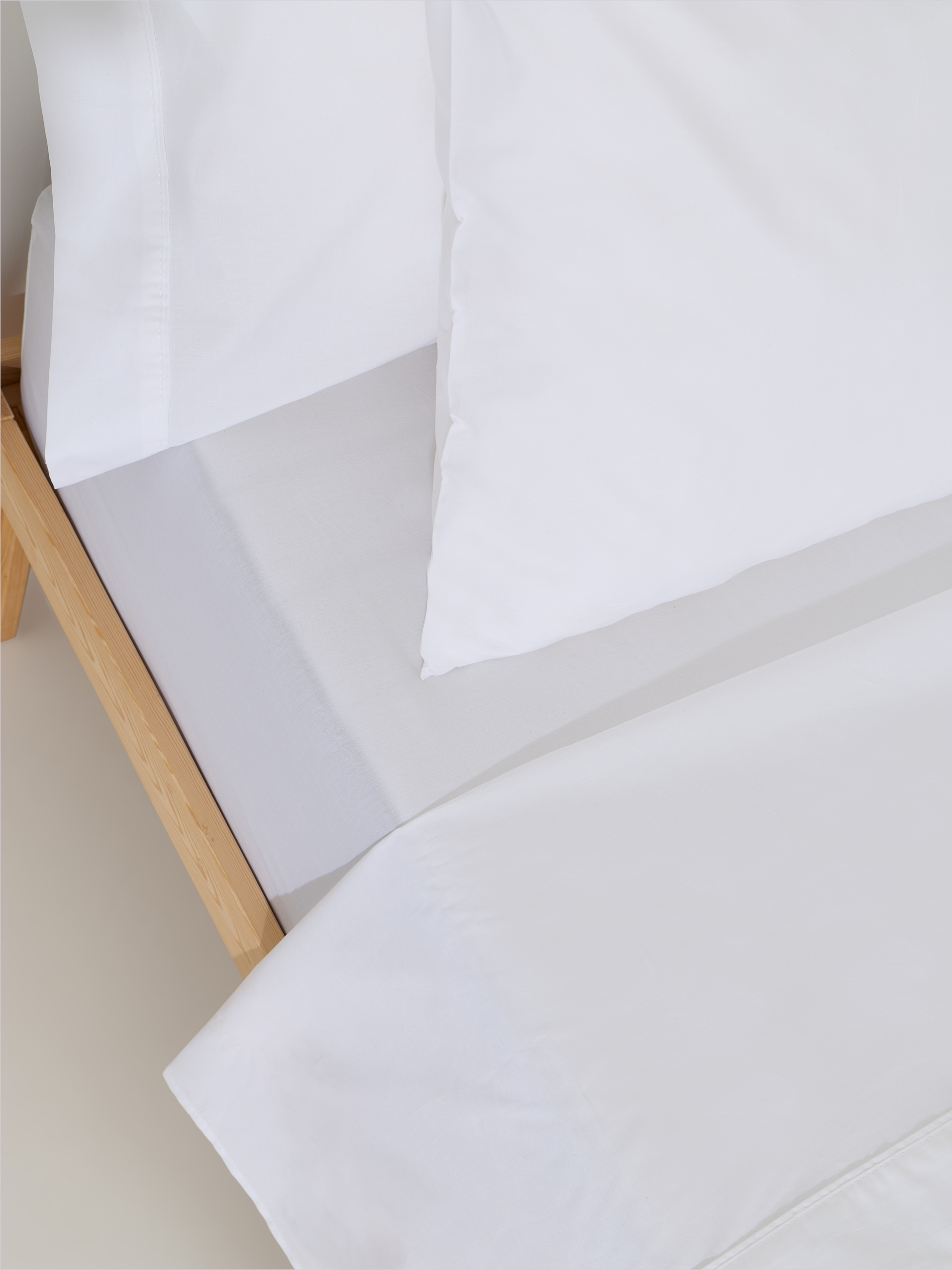 Conjunto de lençóis king size em percal