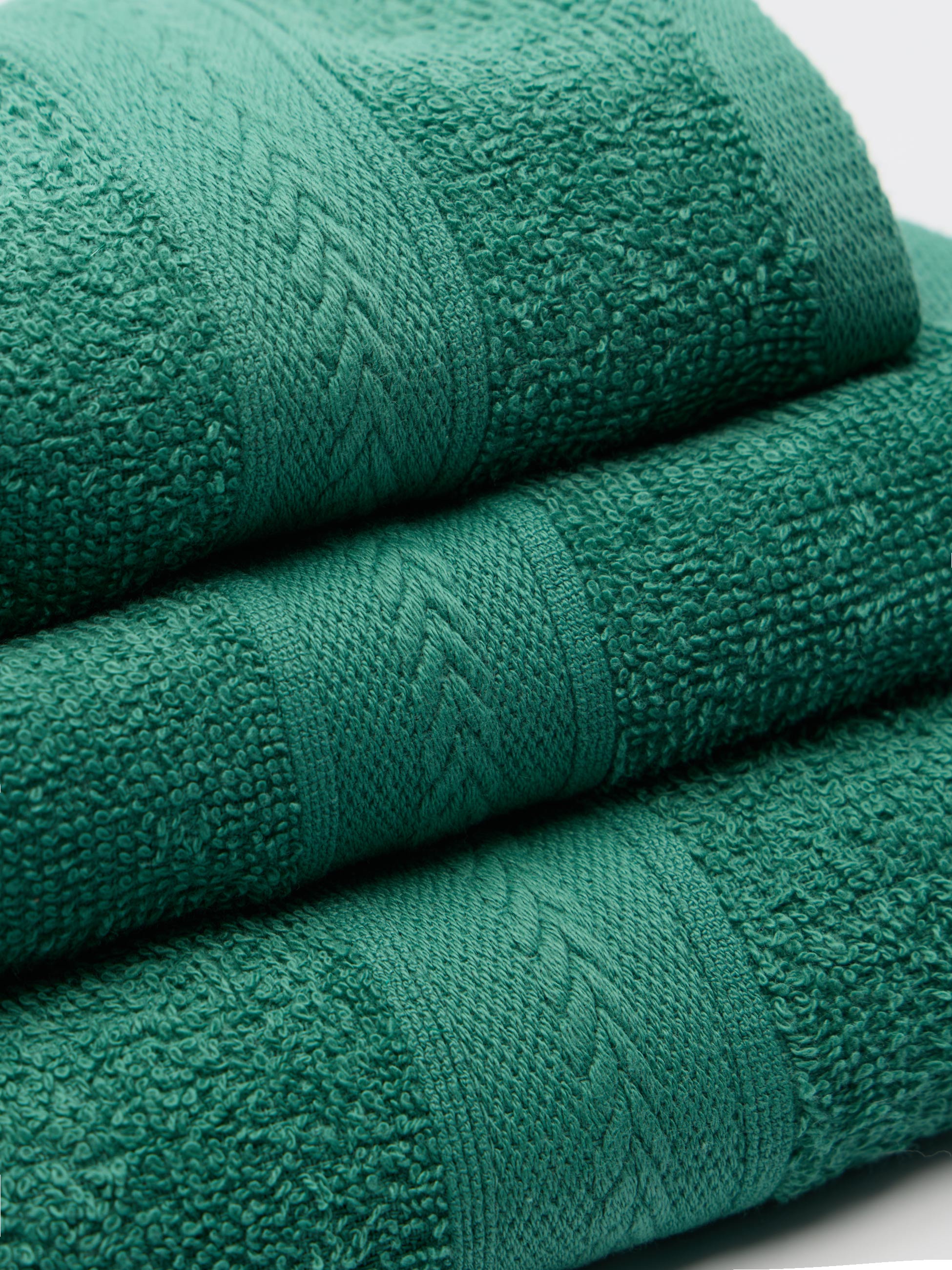 Conjunto de toalhas 100% algodão