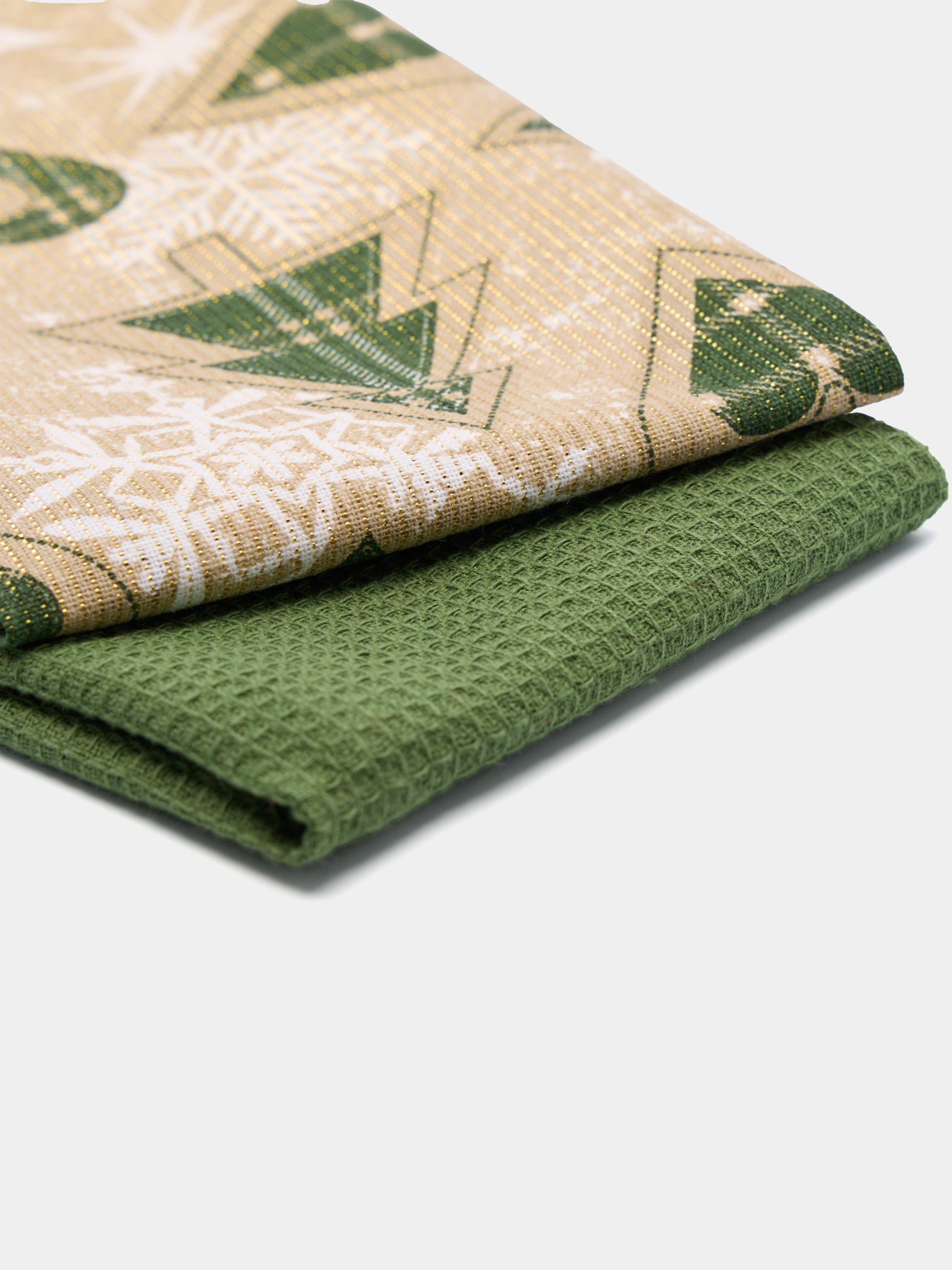 Conjunto de 2 panos de Natal