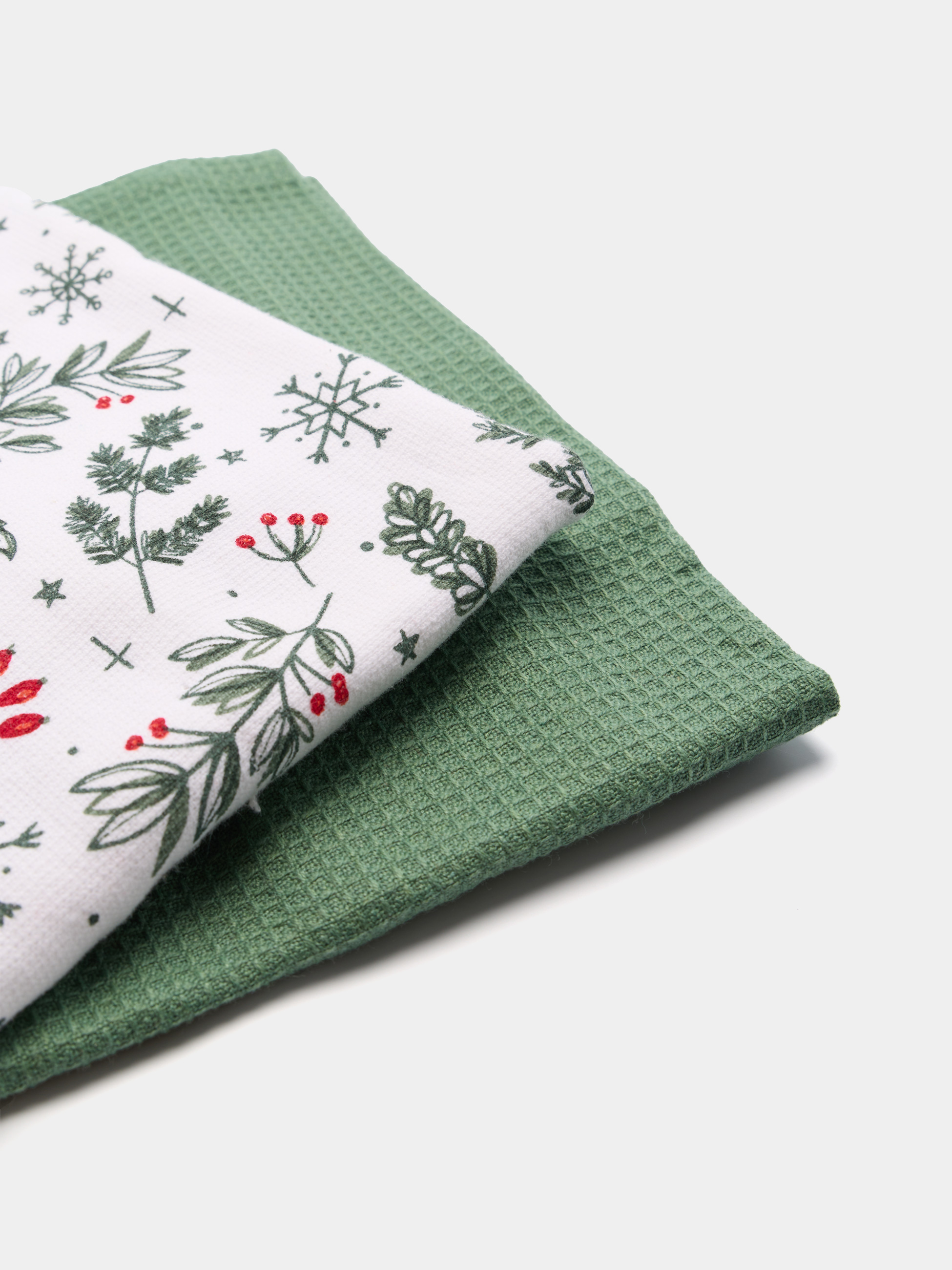 Conjunto de 2 panos de Natal