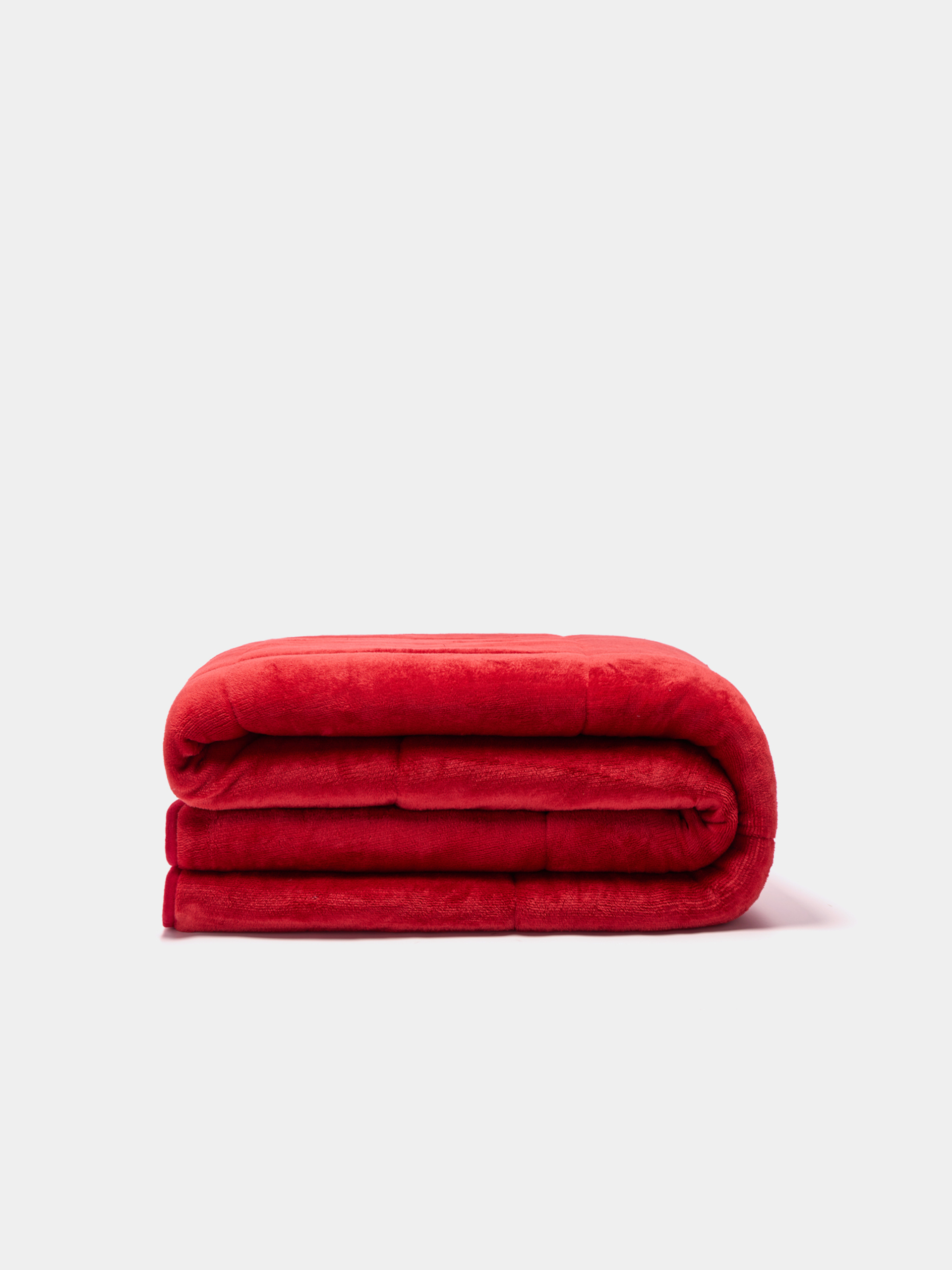 Edredão de veludo de casal