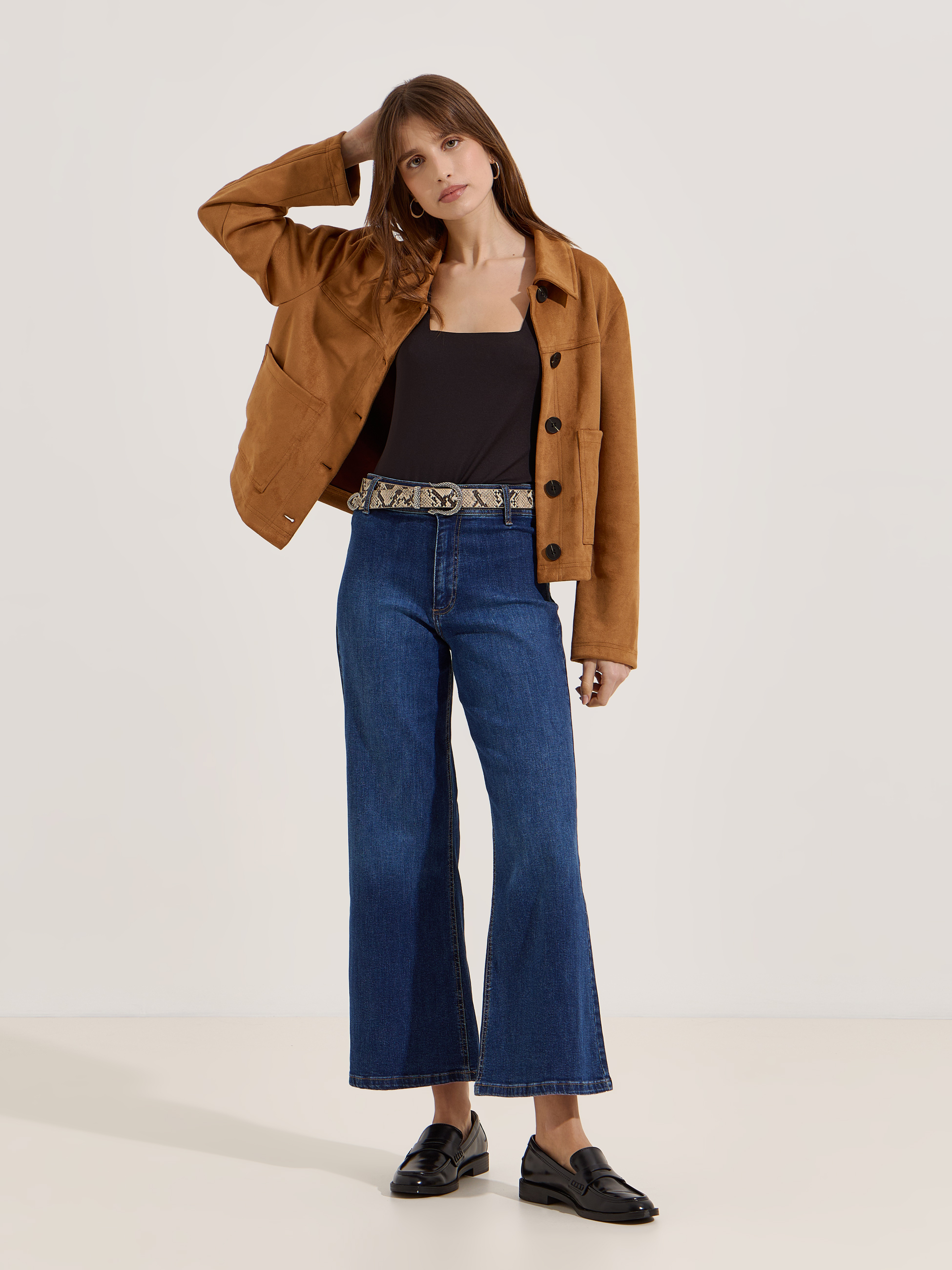 Calças de ganga marine