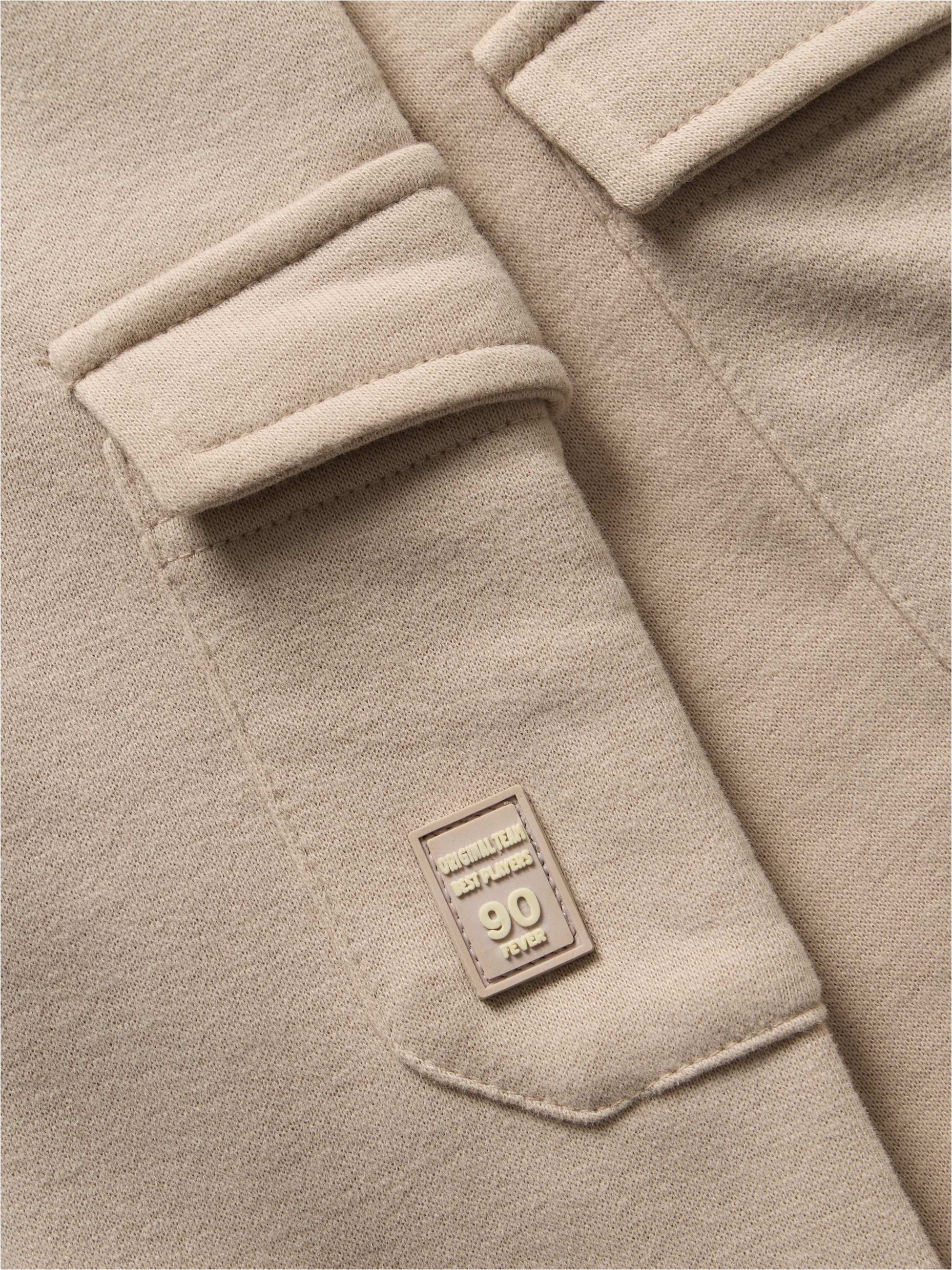 Calça cargo de felpa