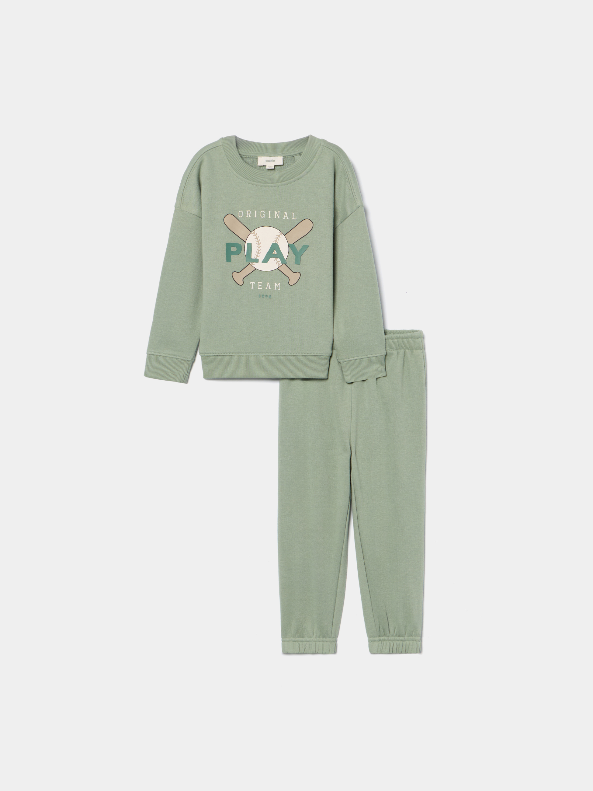 Conjunto de fato de treino estampado