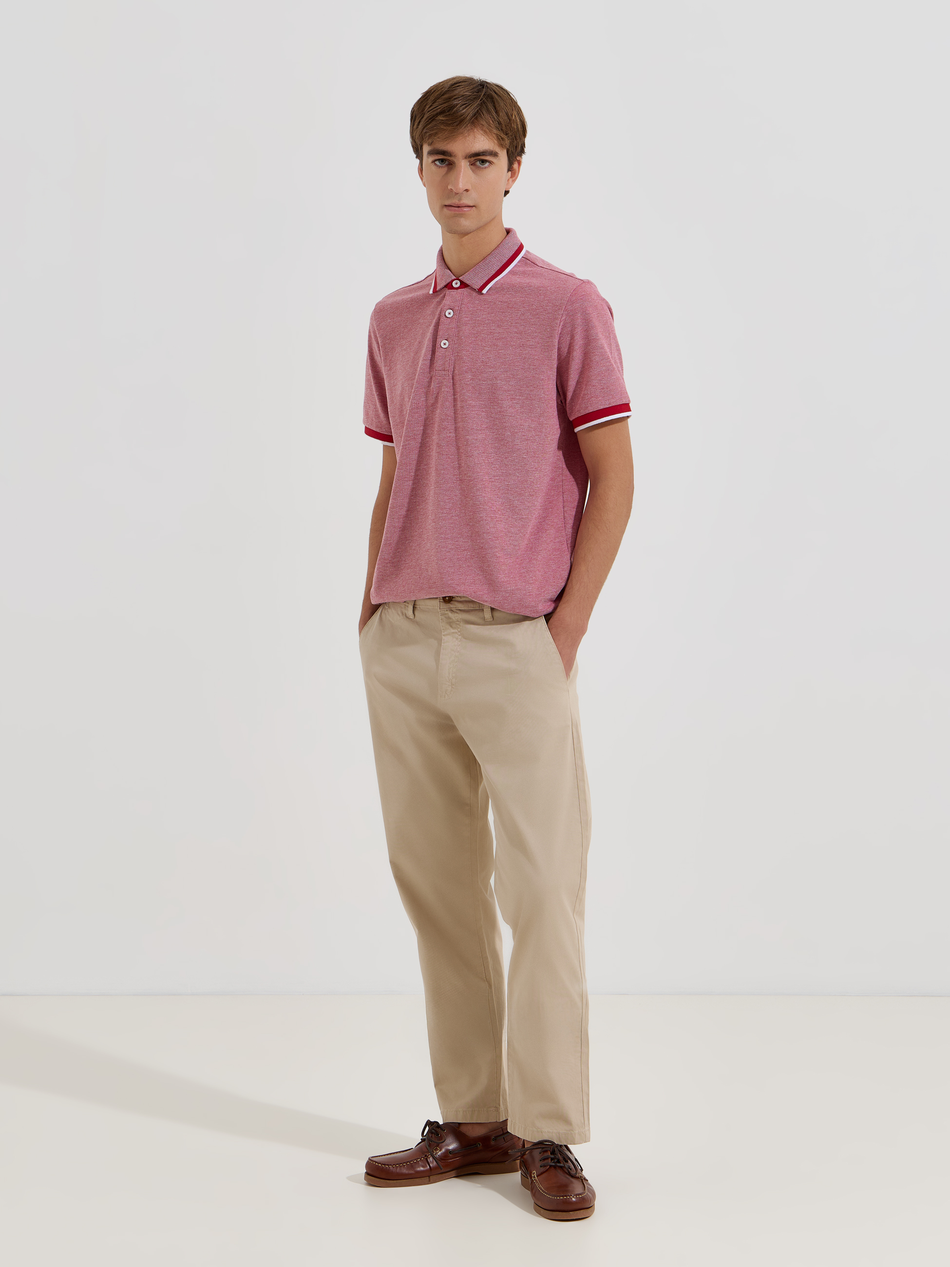 Calças chino regular fit