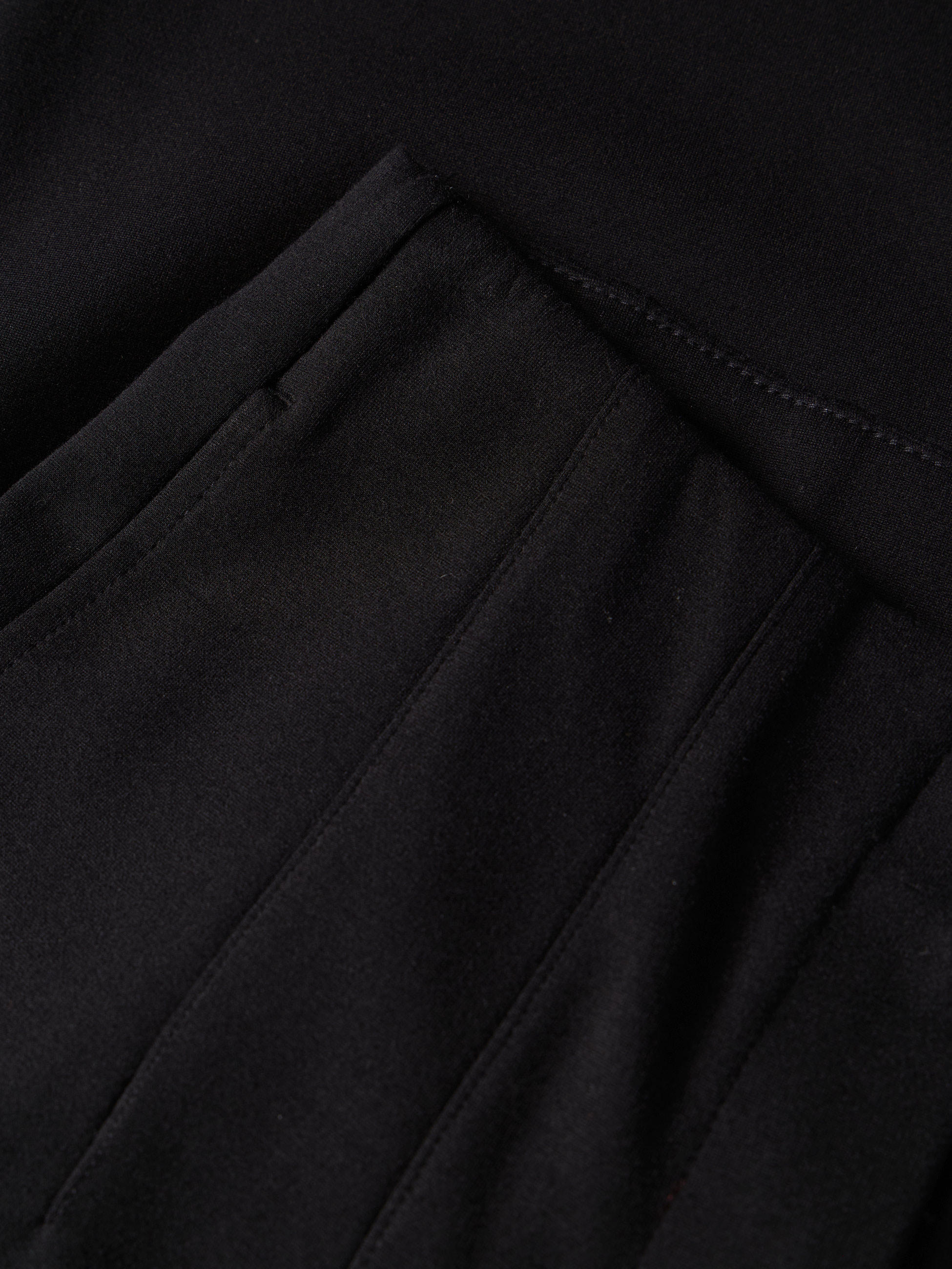 Calças de cintura subida