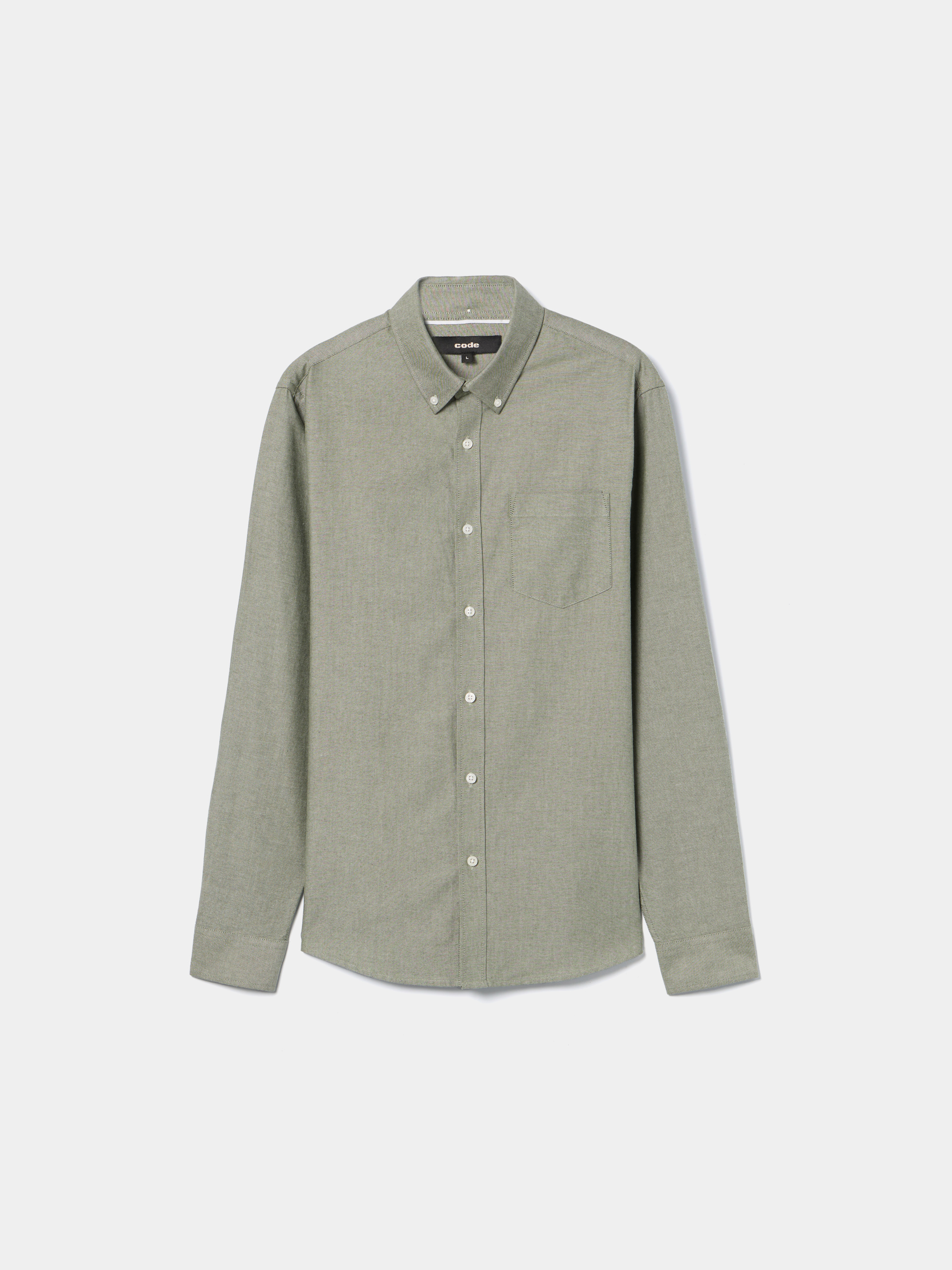 Camisa clássica em algodão