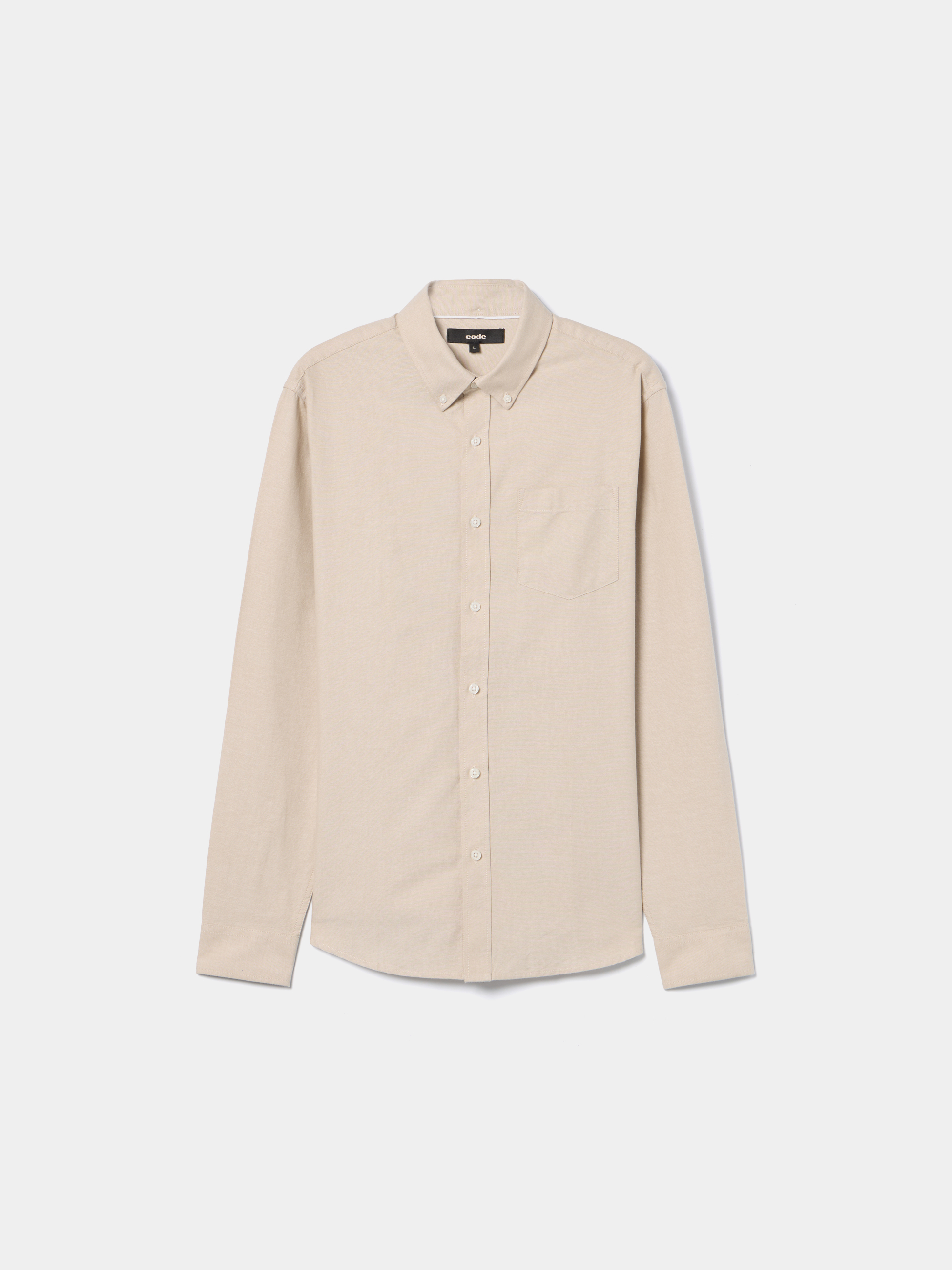 Camisa clássica em algodão