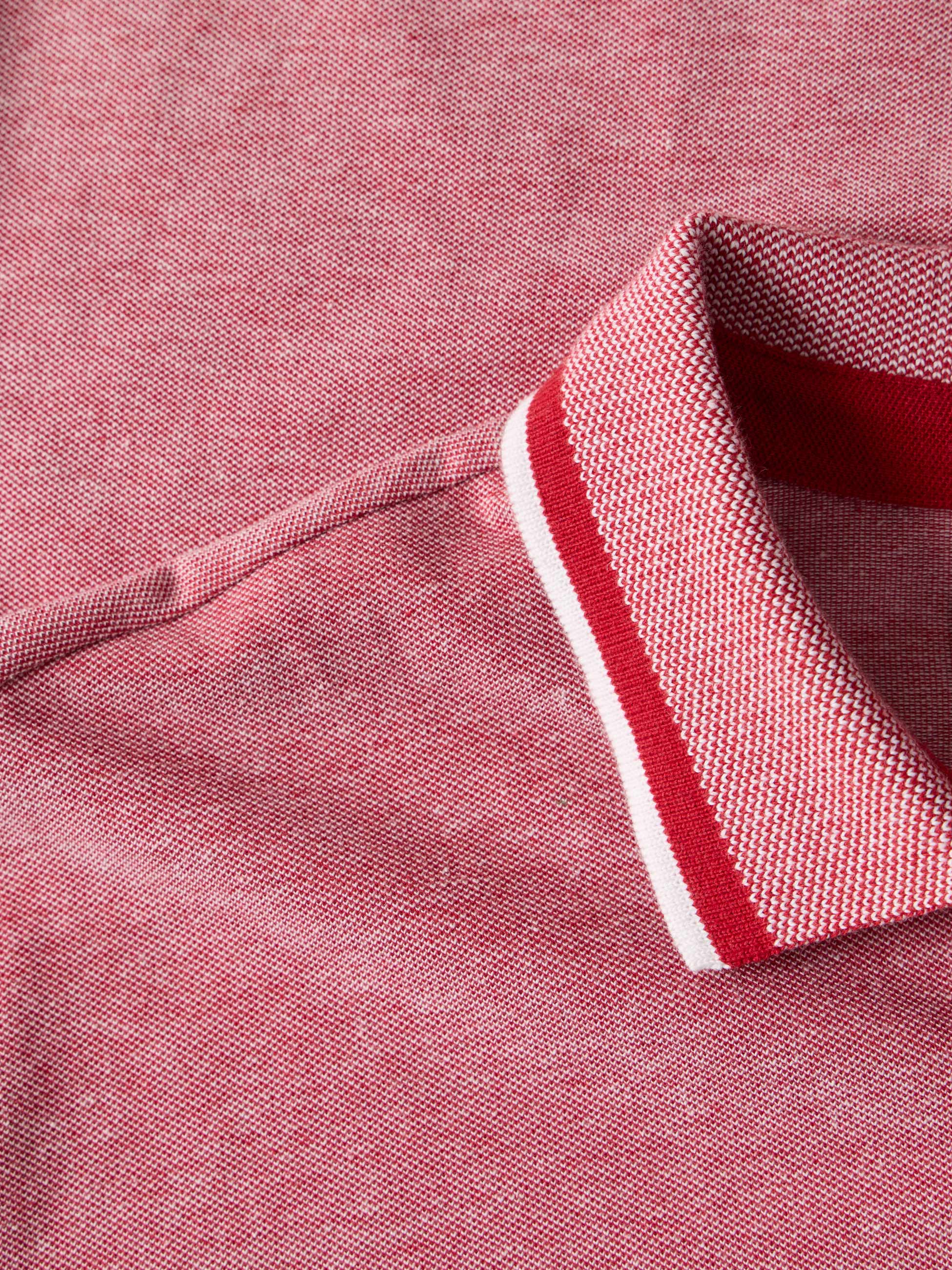 Polo em malha piquet