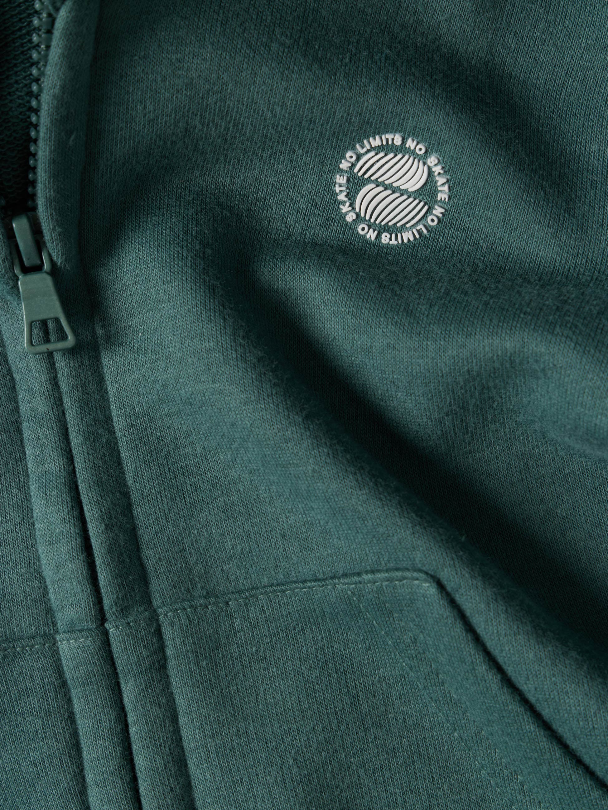 Casaco de felpa com capuz