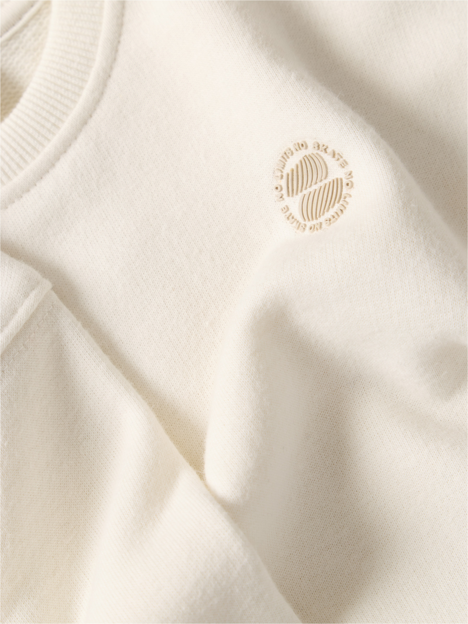 Camisola de felpa lisa