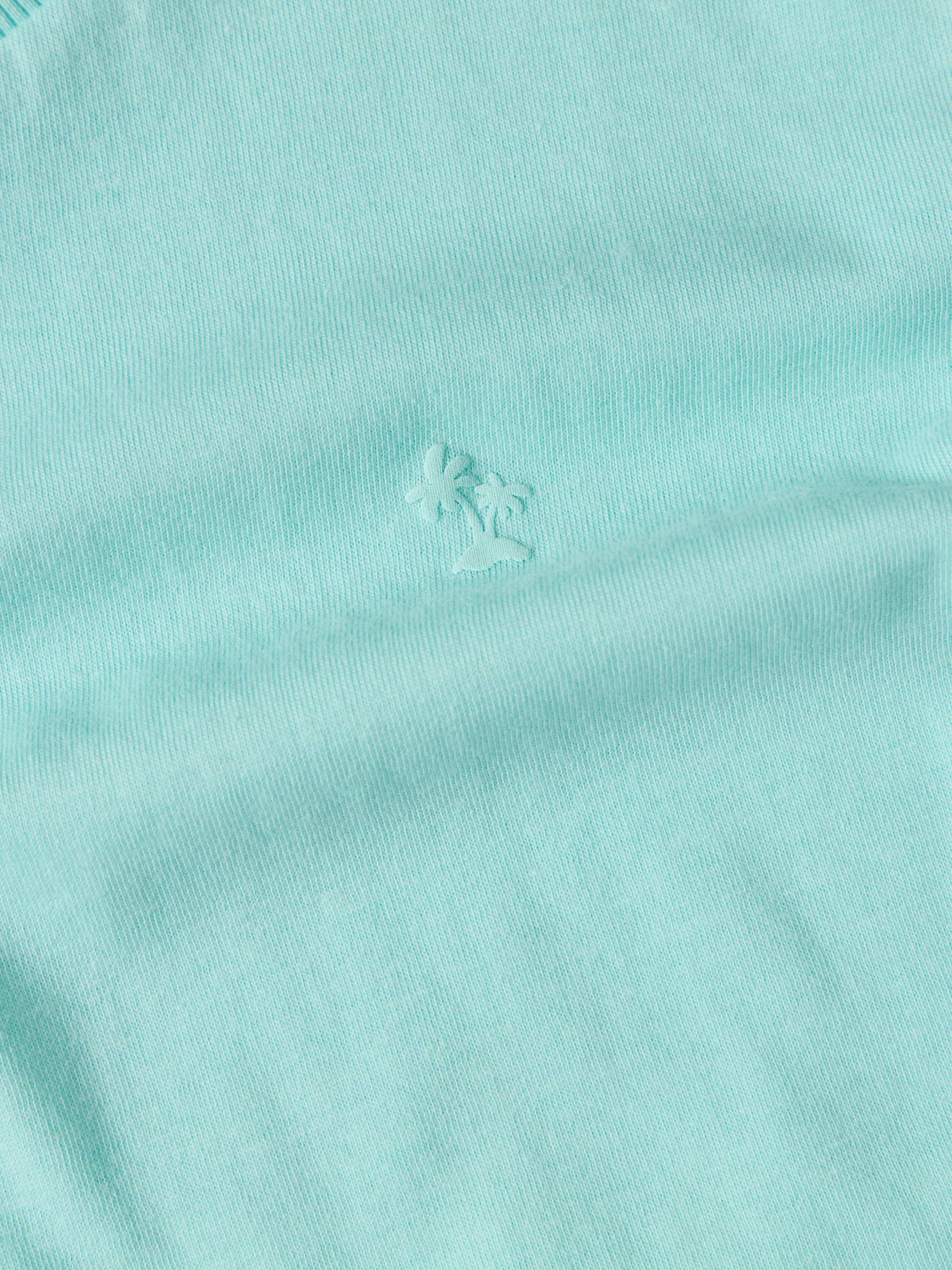 T-shirt com pormenor estampado