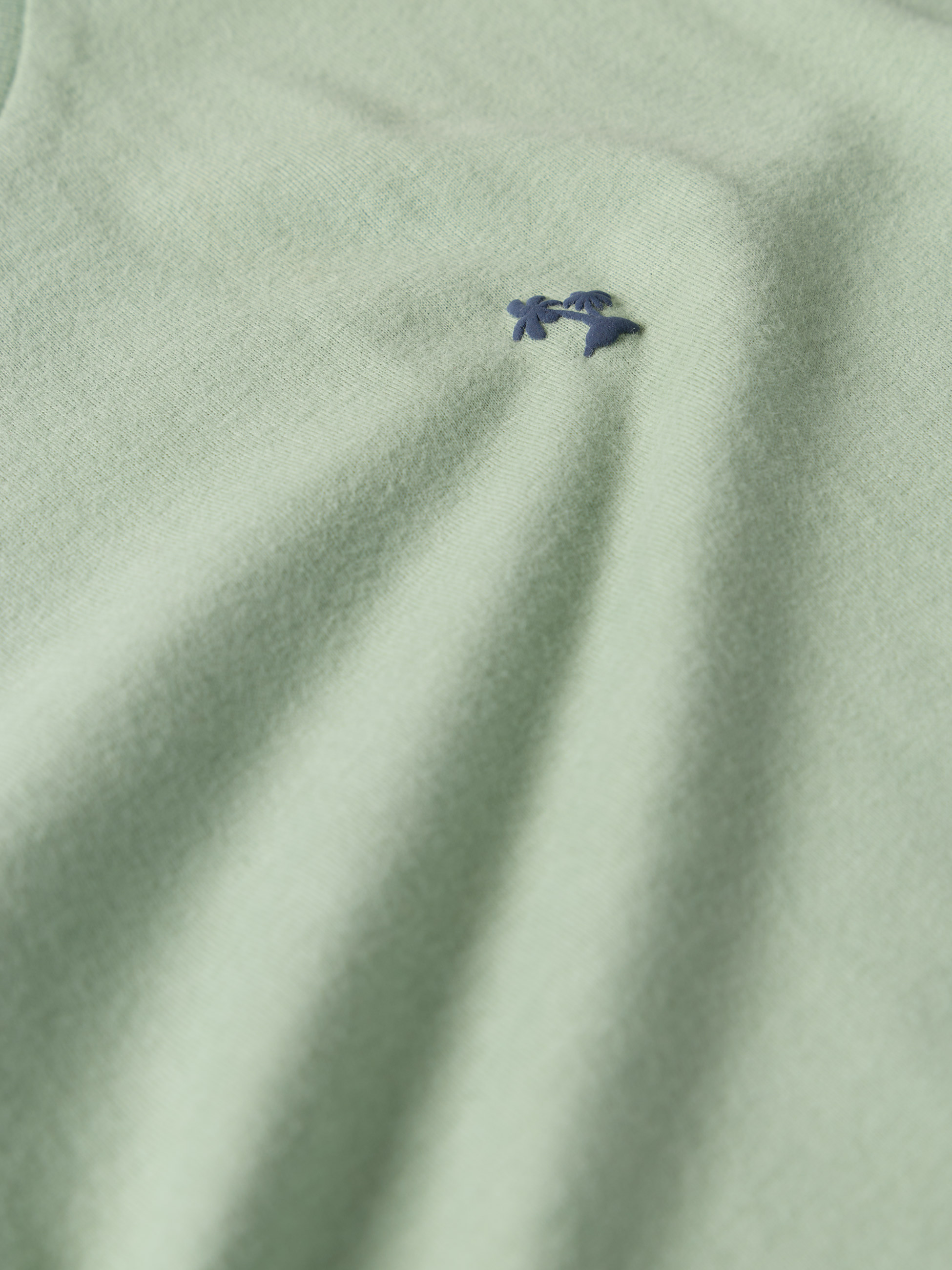 T-shirt com pormenor estampado