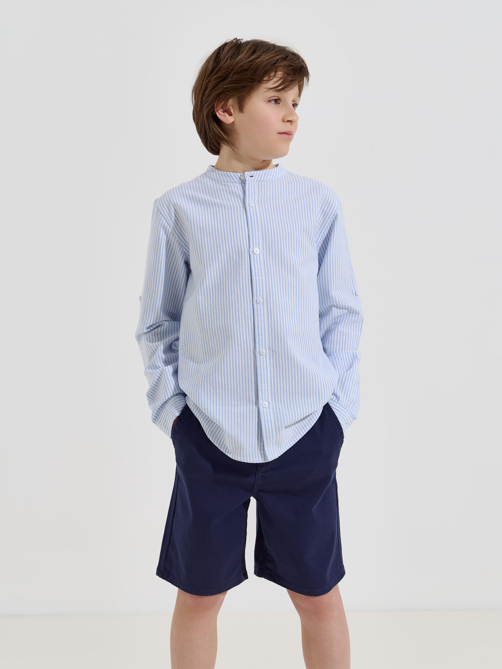 Camisa com gola mao
