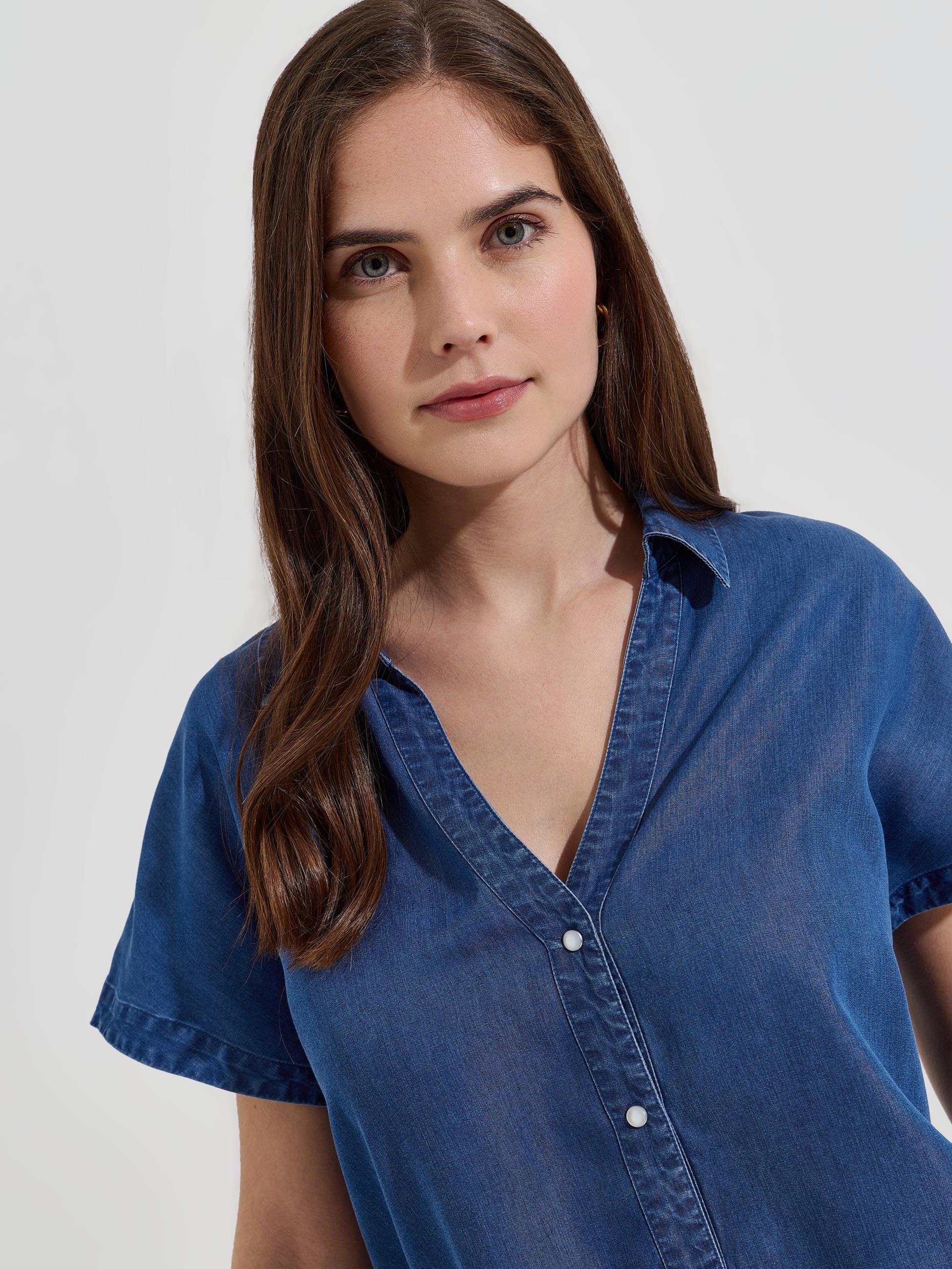 Camisa em liocel