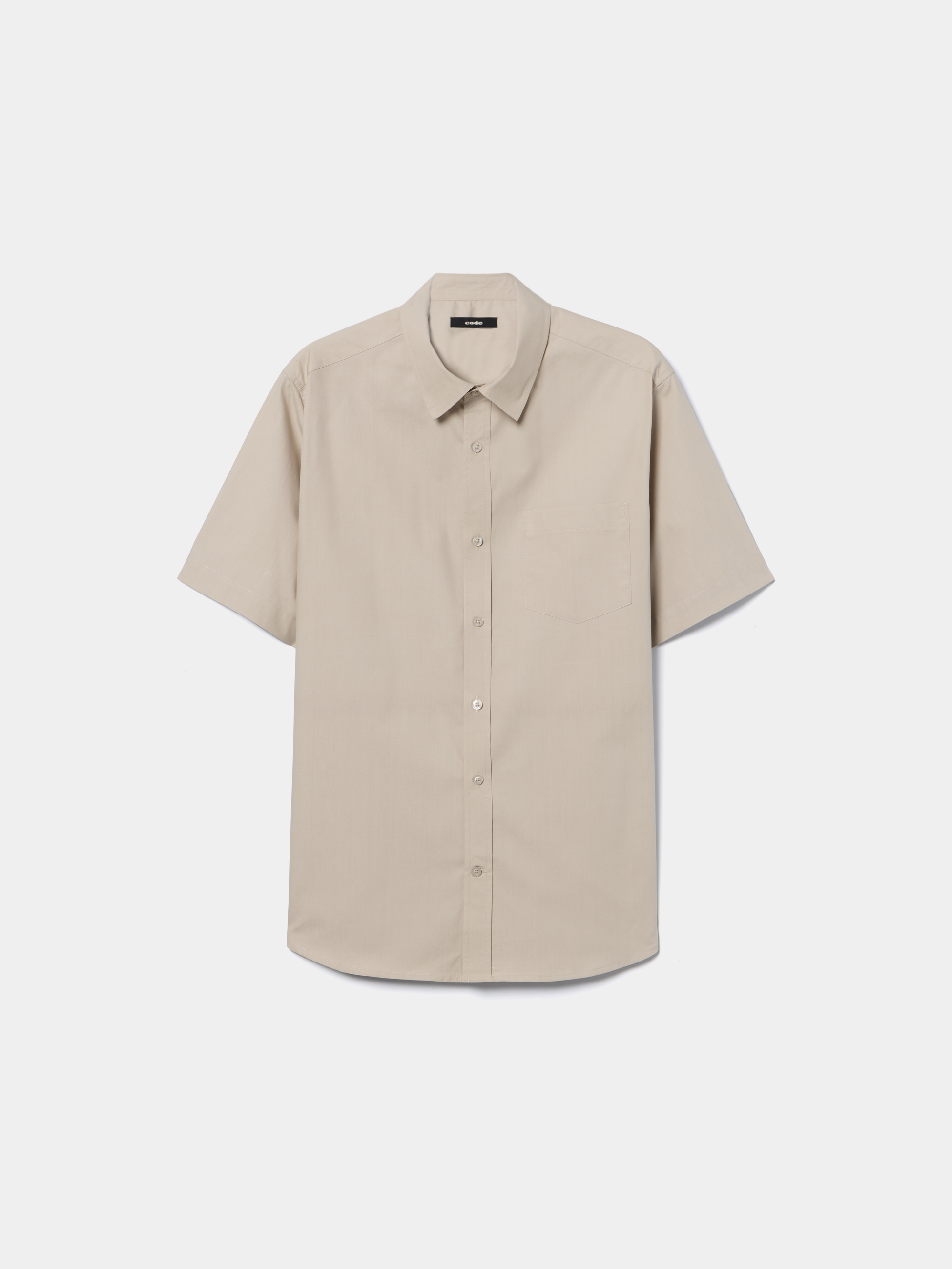 Camisa de manga curta com bolso