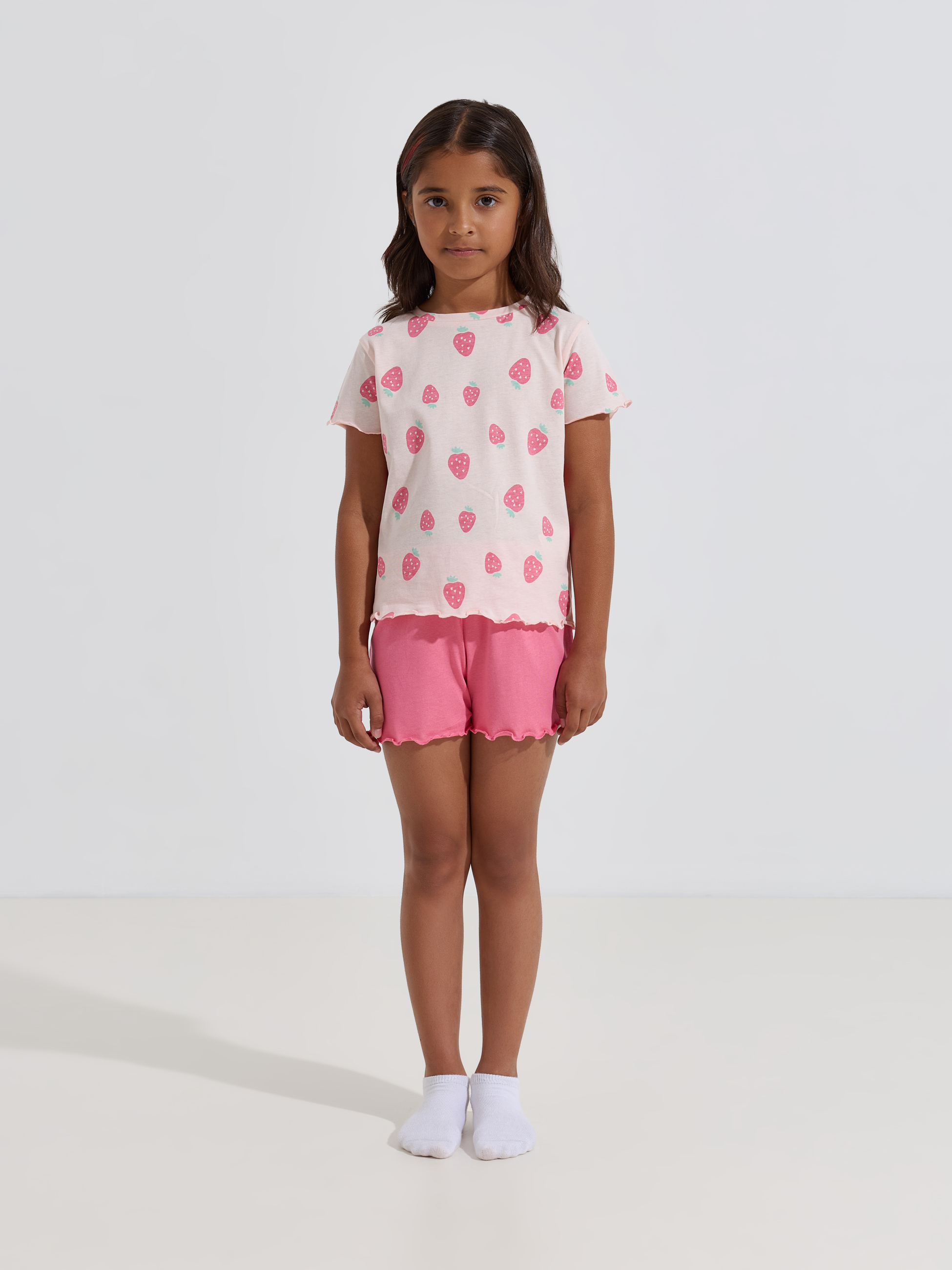Conjunto de pijama com 4 peças