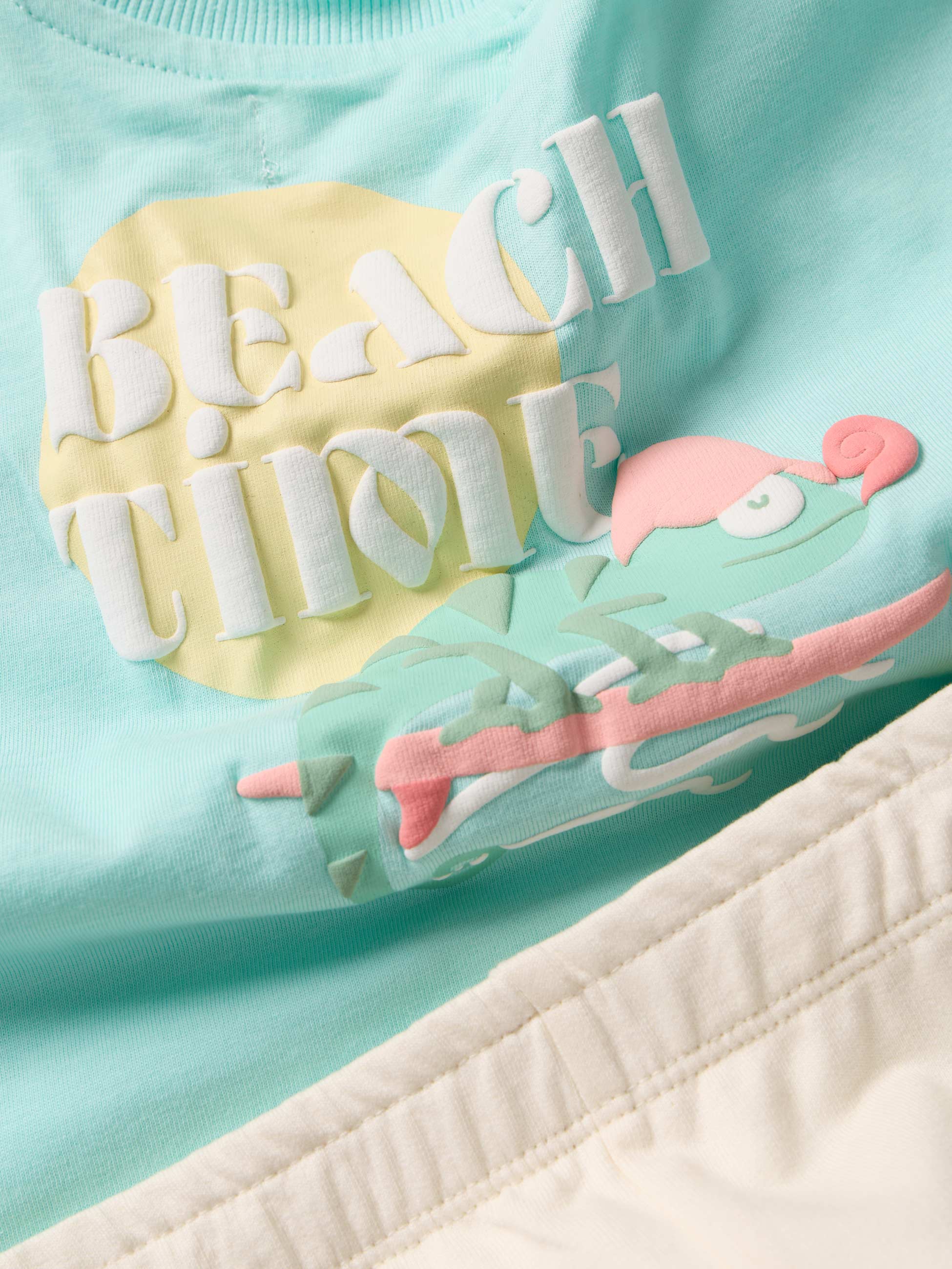 Conjunto em algodão Beach Time