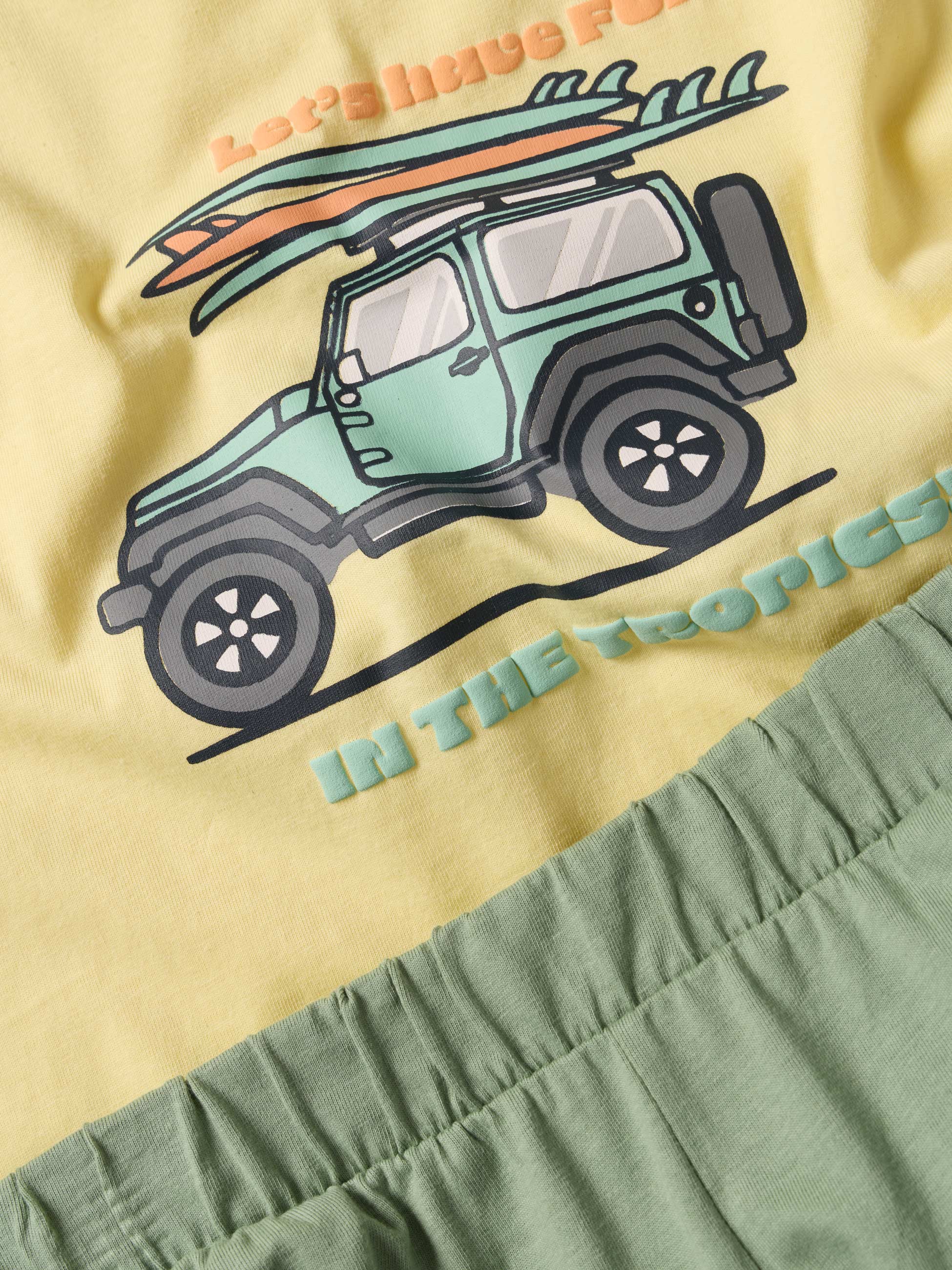 Conjunto estampado