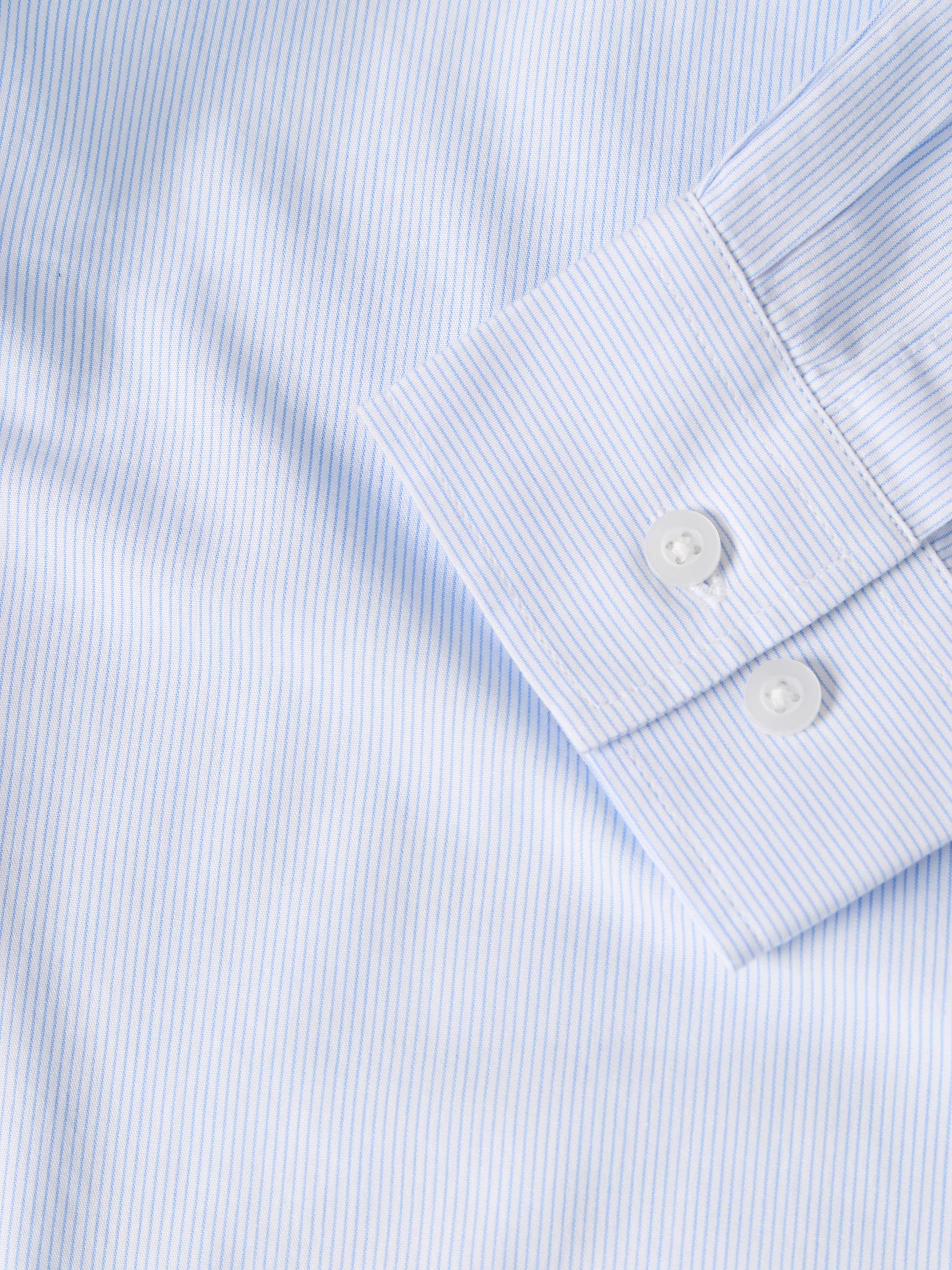 Camisa com riscas em algodão