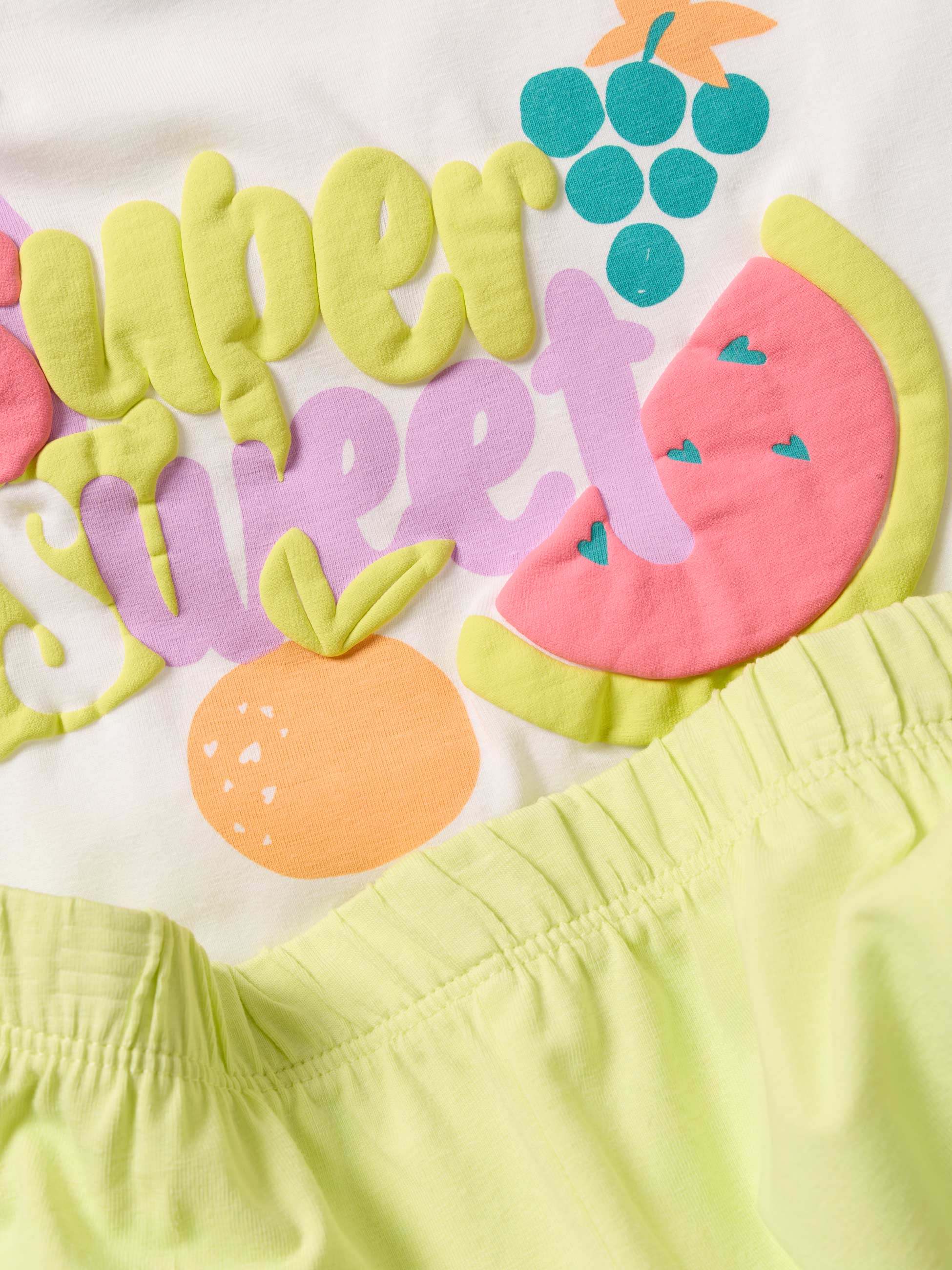 Conjunto em algodão Super Sweet