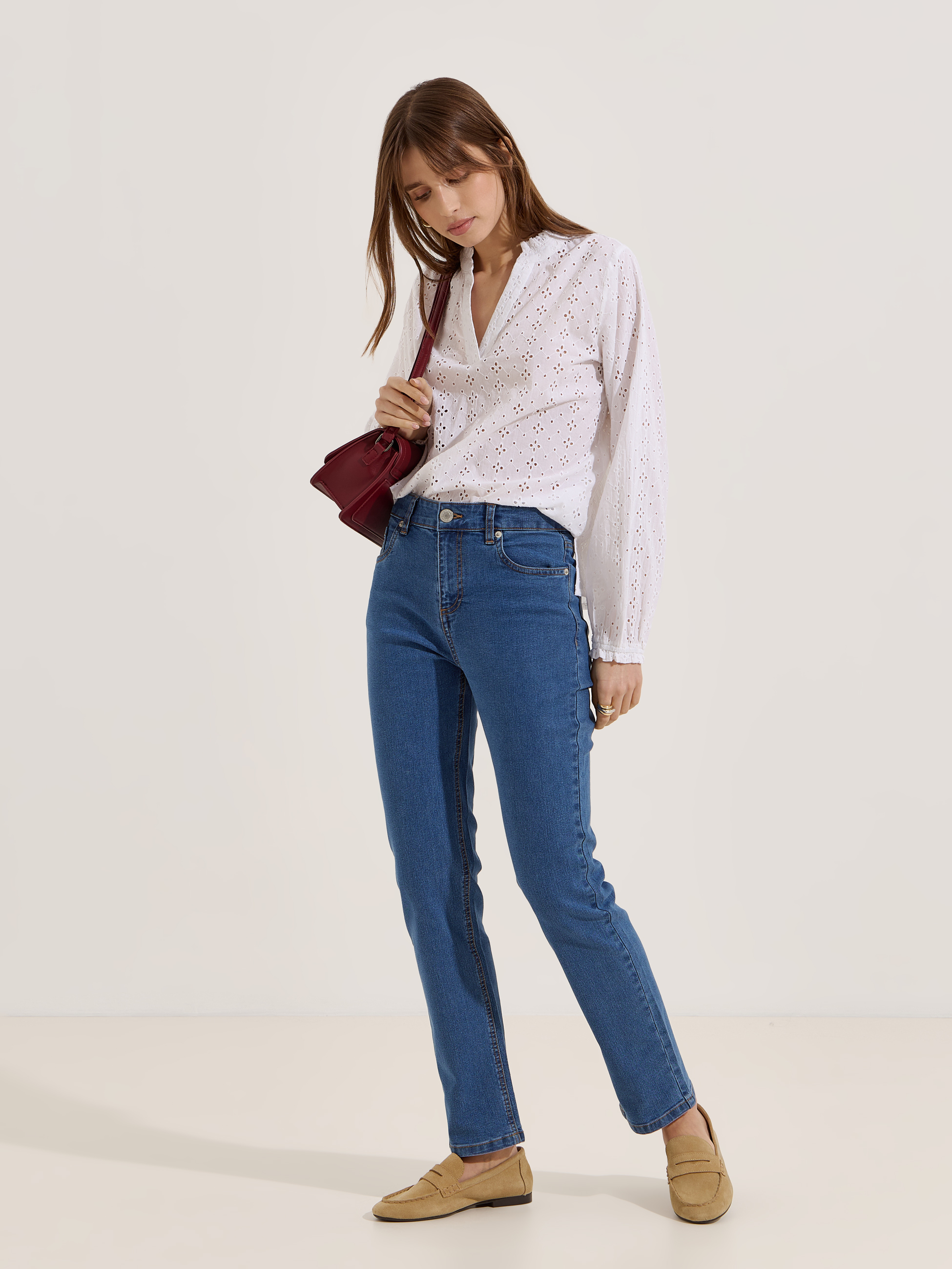 Calças de ganga regular