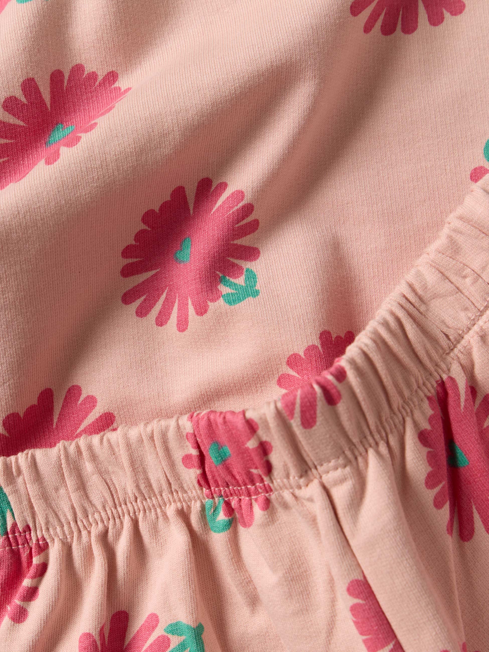 Conjunto estampado em algodão