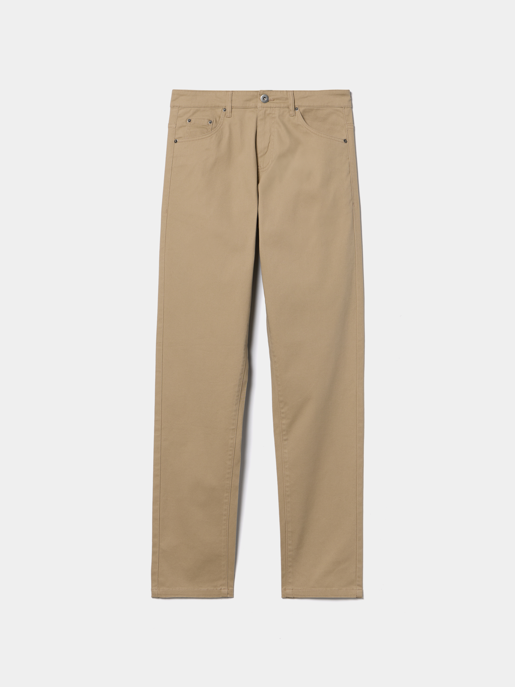 Calças slim fit 5 bolsos
