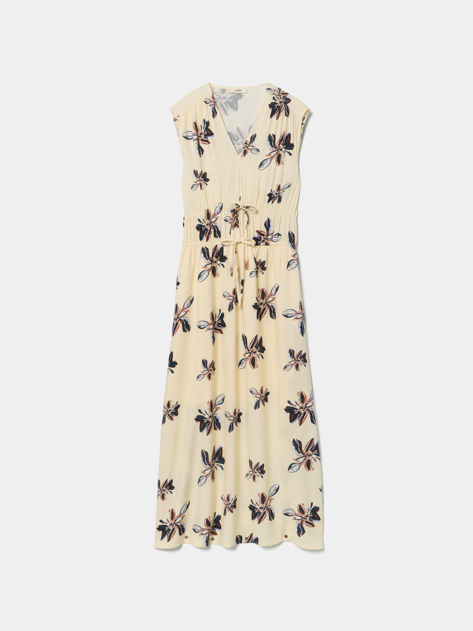 Long printed dress