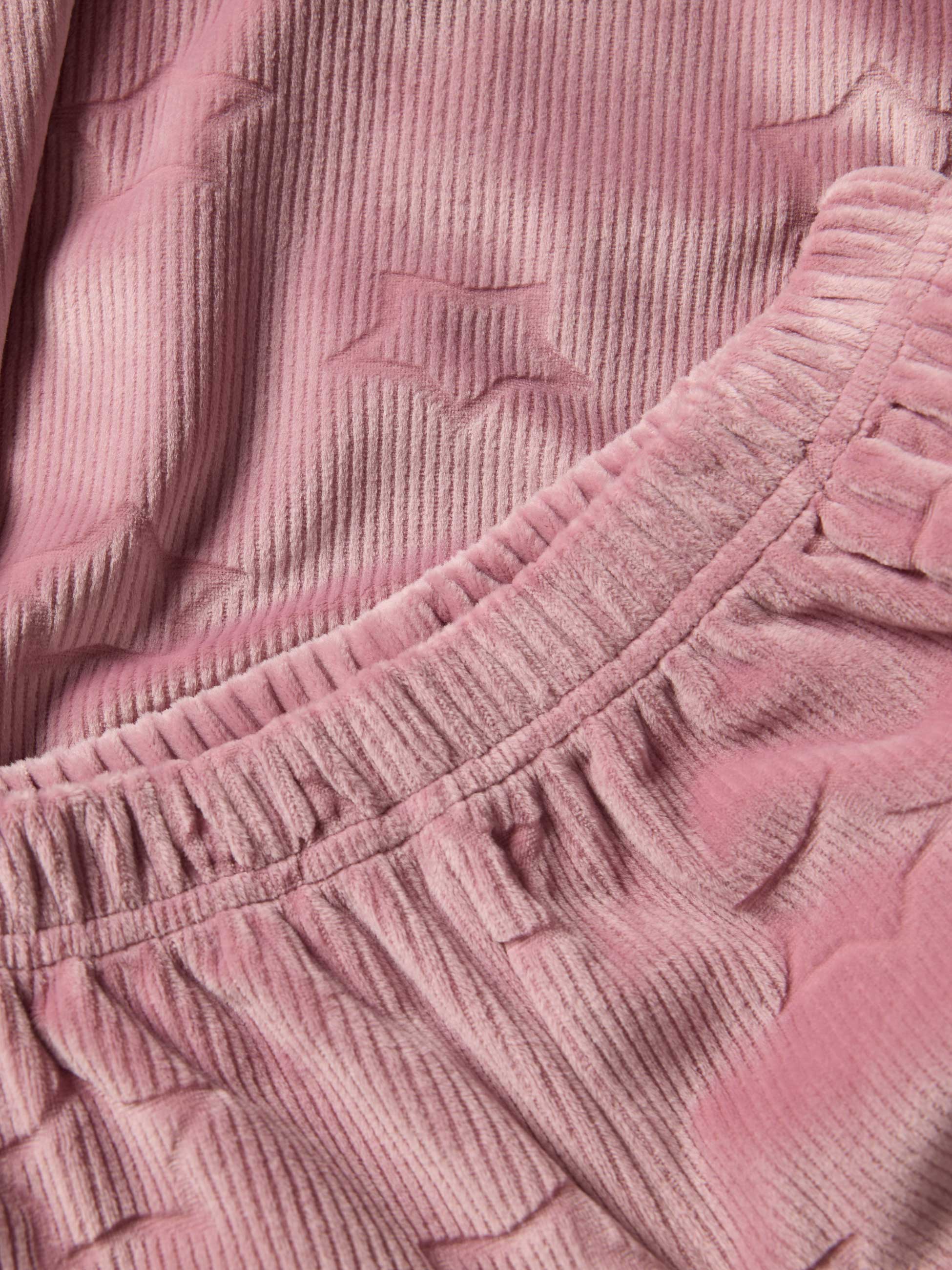 Pijama polar com estrelas