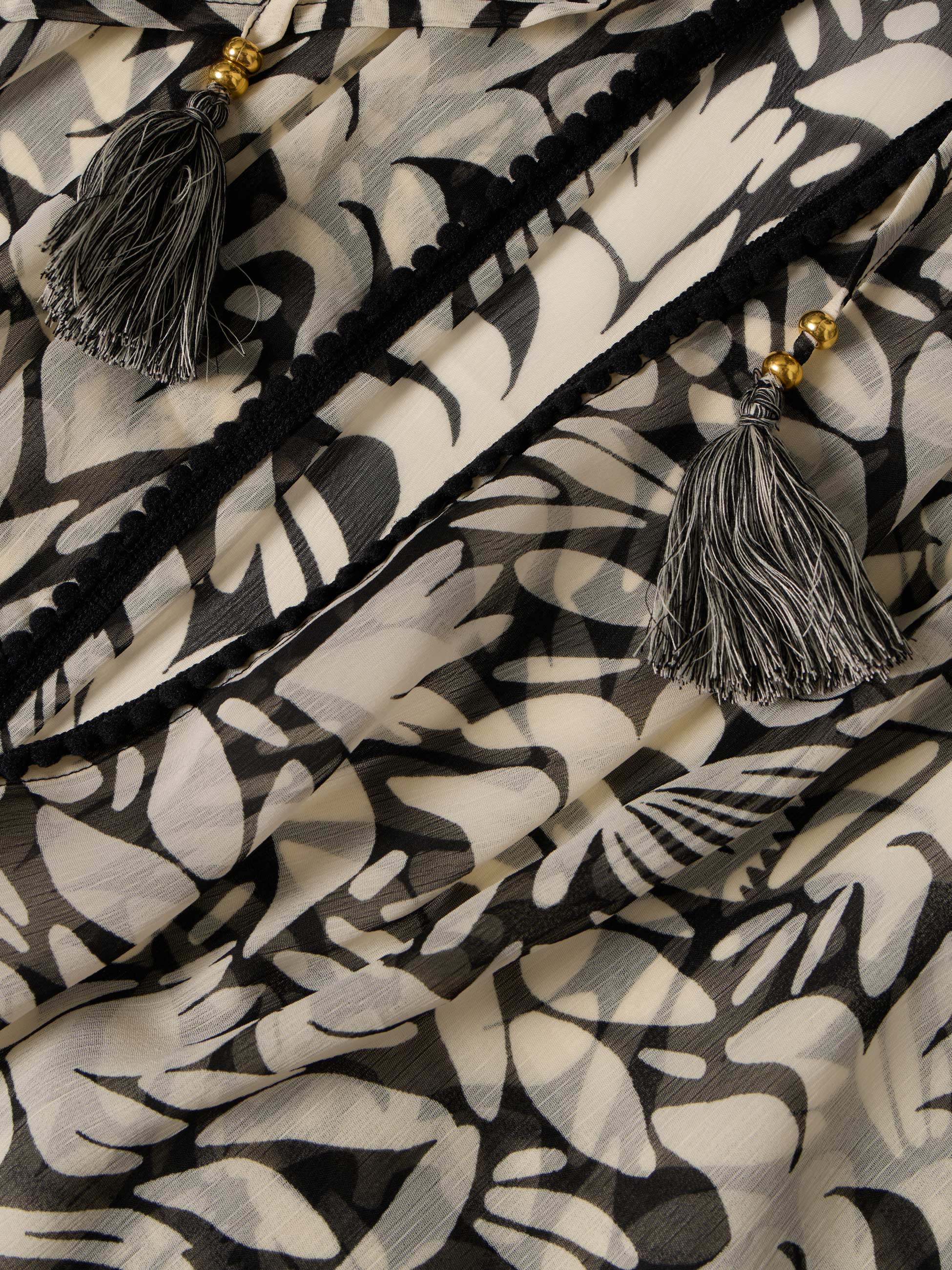 Saída de praia estampada
