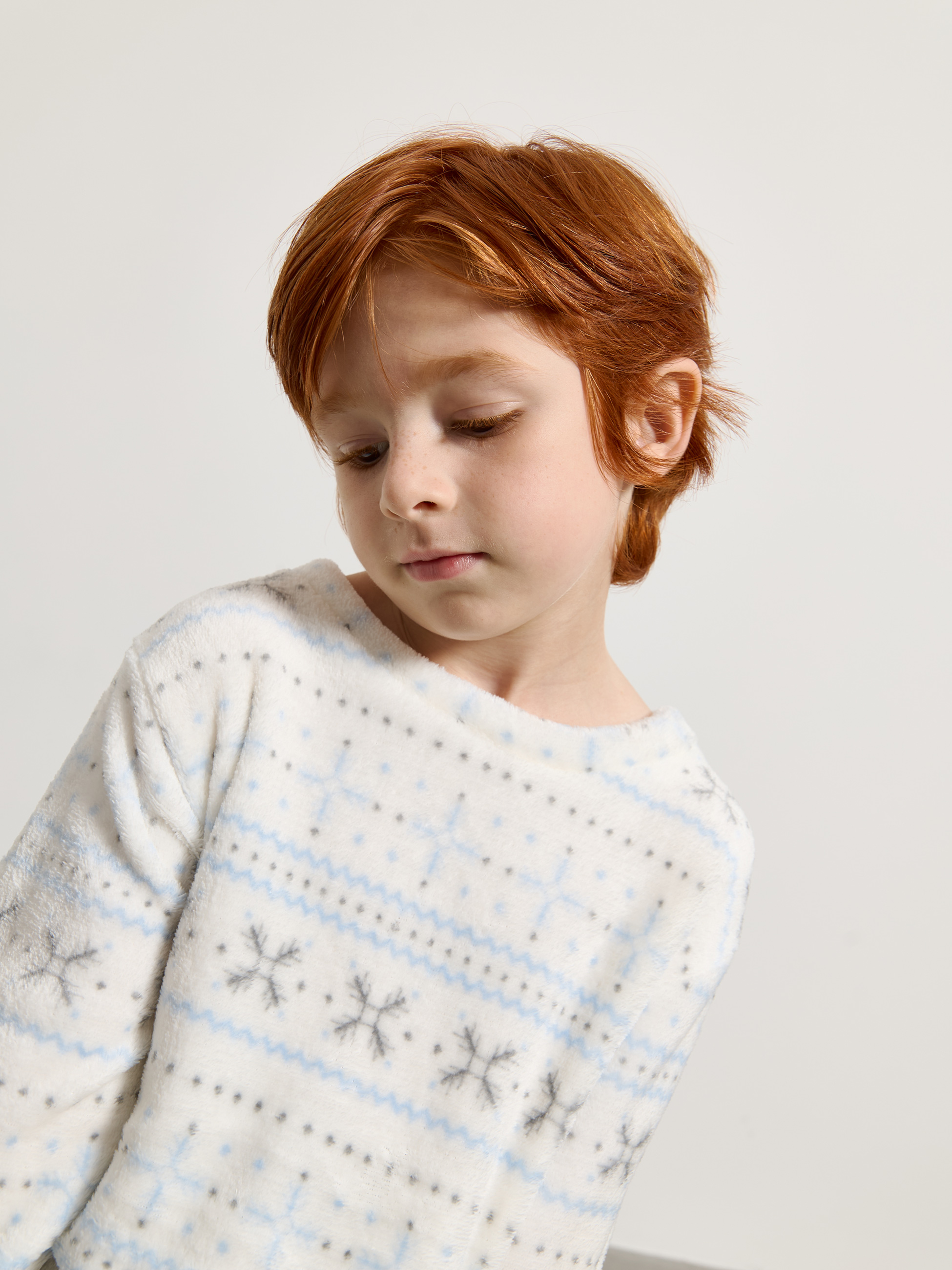 Pijama polar estampado