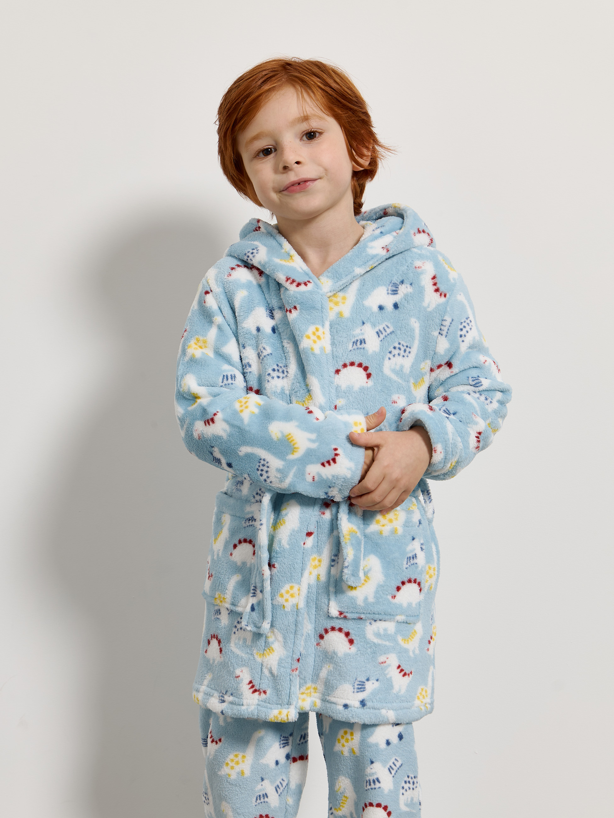 Robe polar estampado