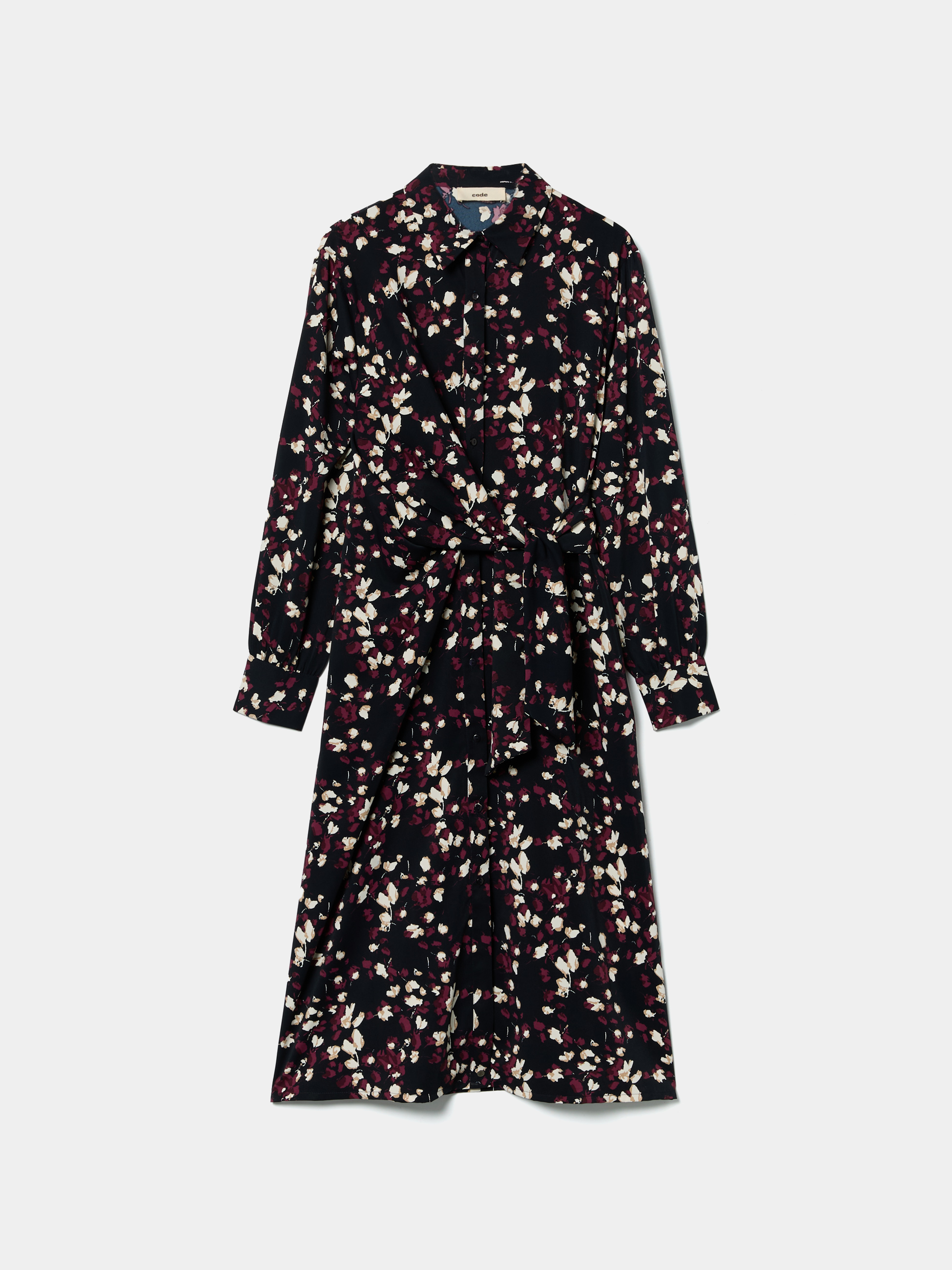 Printed midi dress