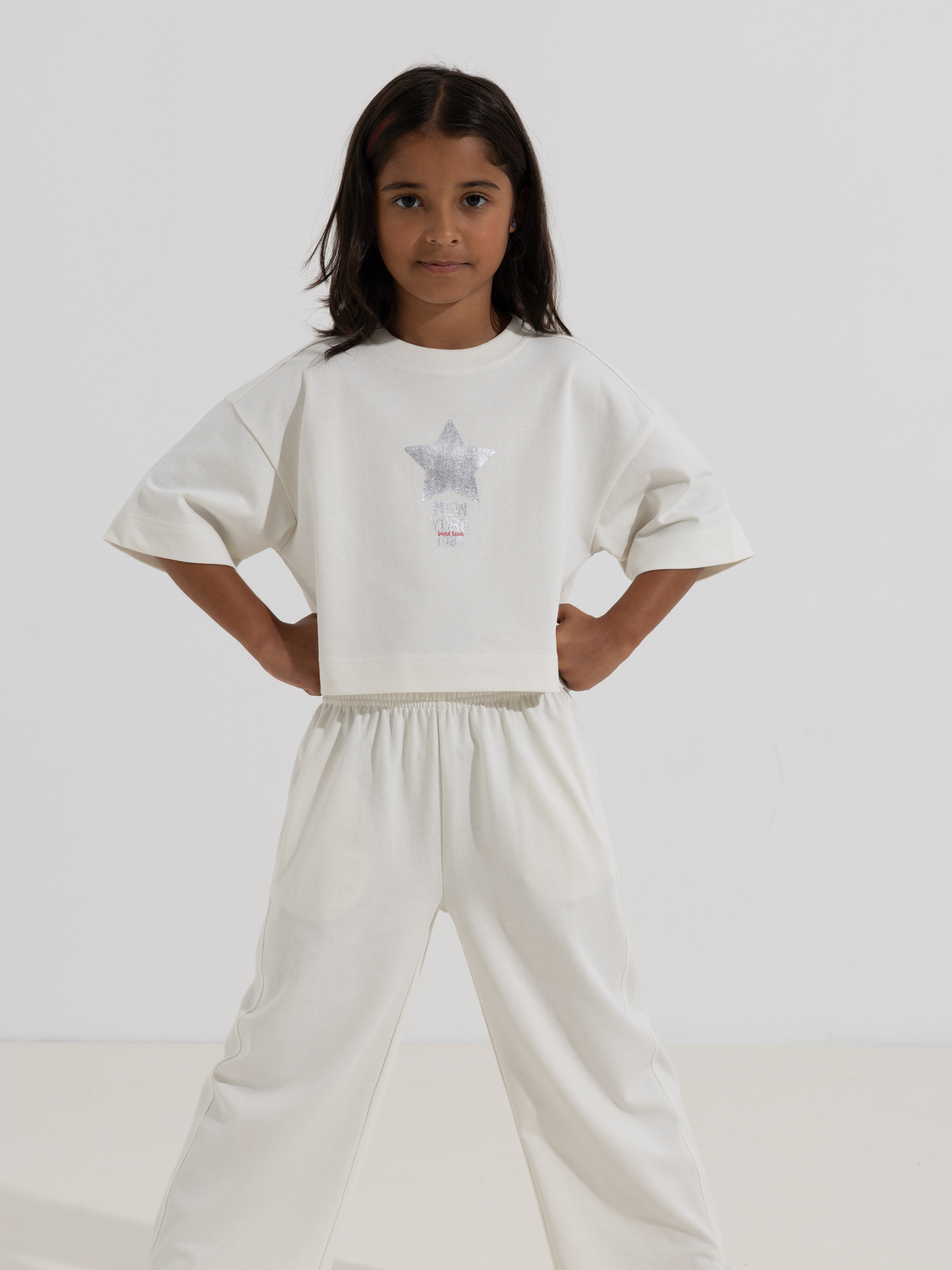Conjunto de fato de treino estampado