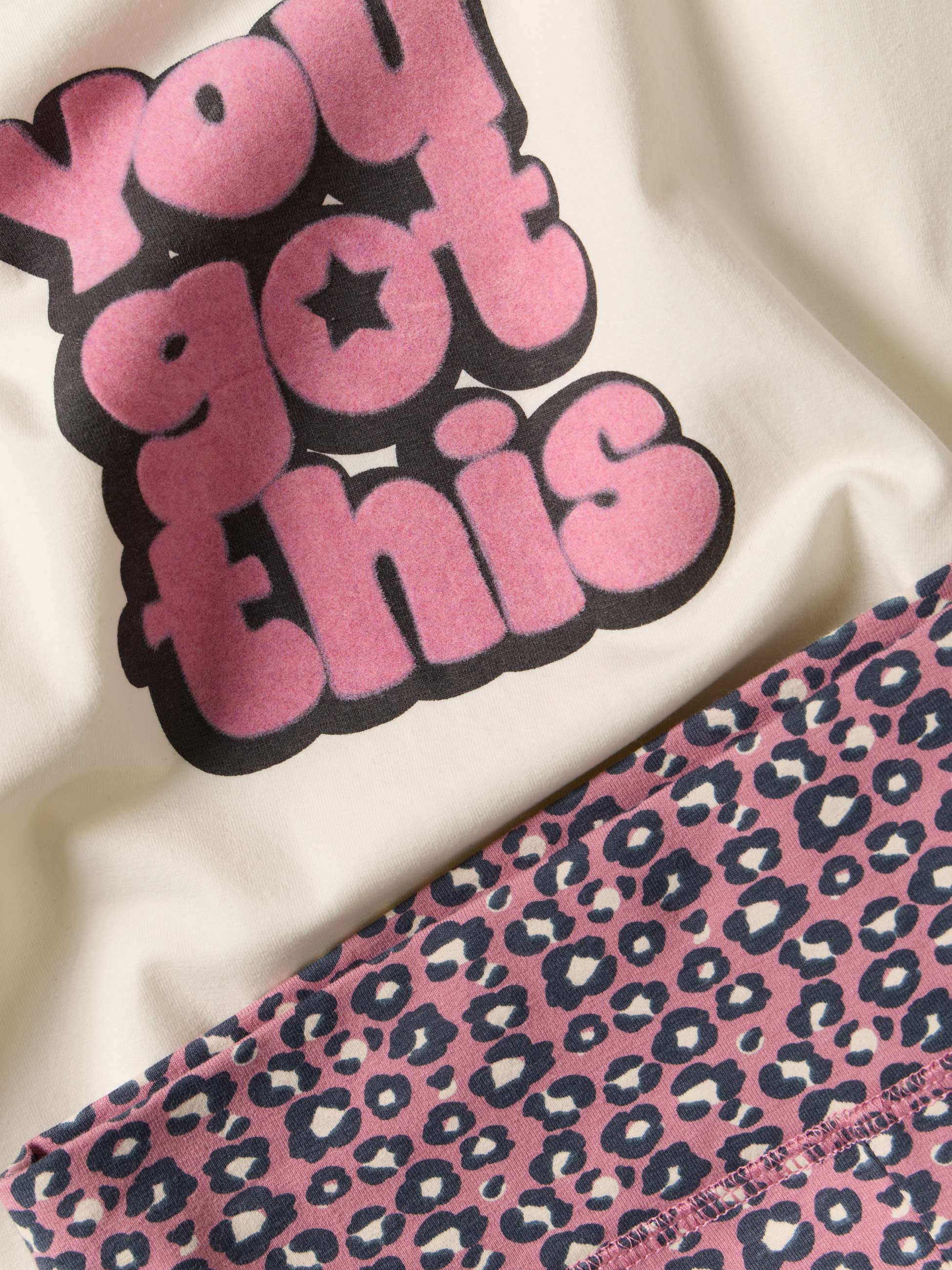 Conjunto estampado